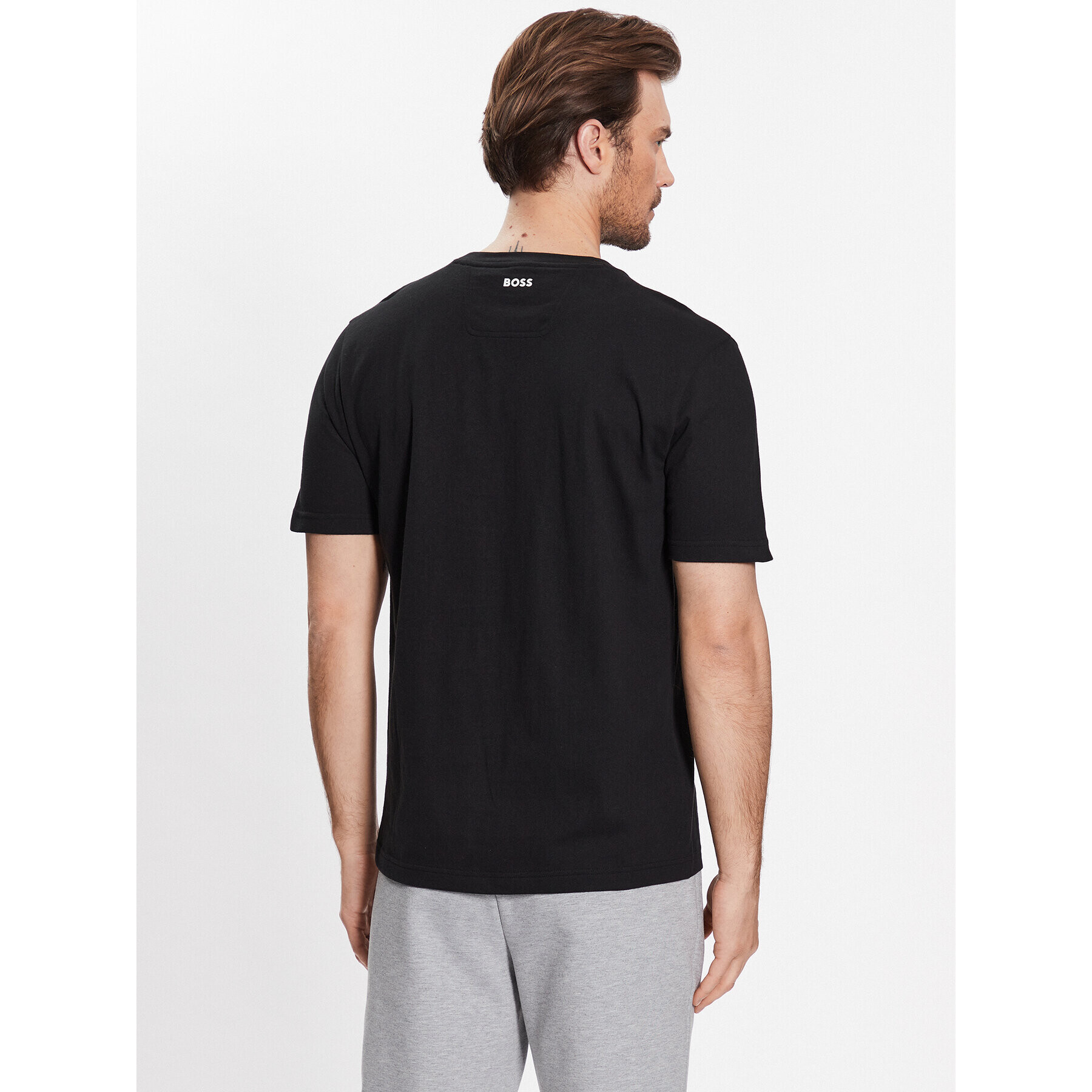Boss Тишърт 50483768 Черен Regular Fit - Pepit.bg