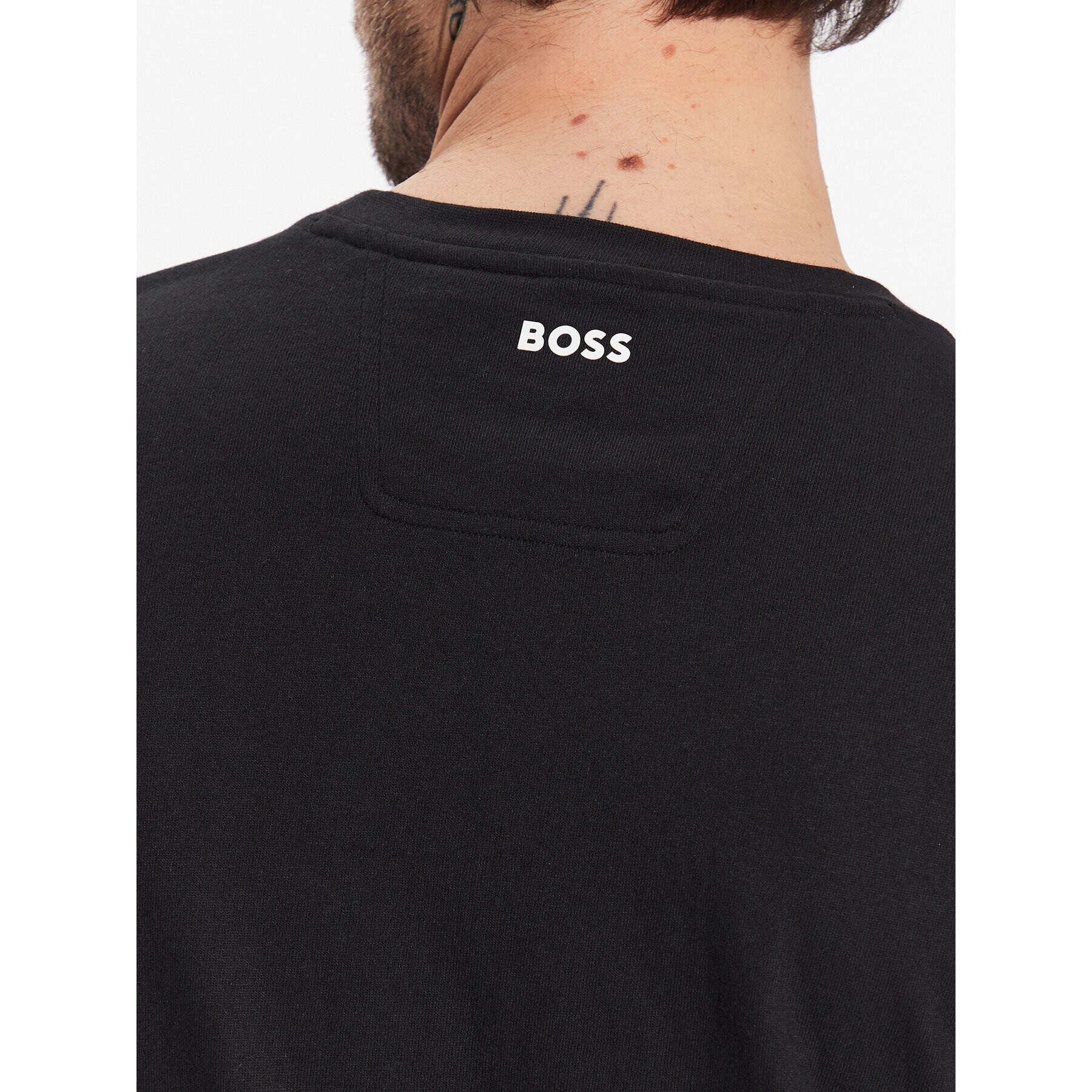 Boss Тишърт 50483768 Черен Regular Fit - Pepit.bg