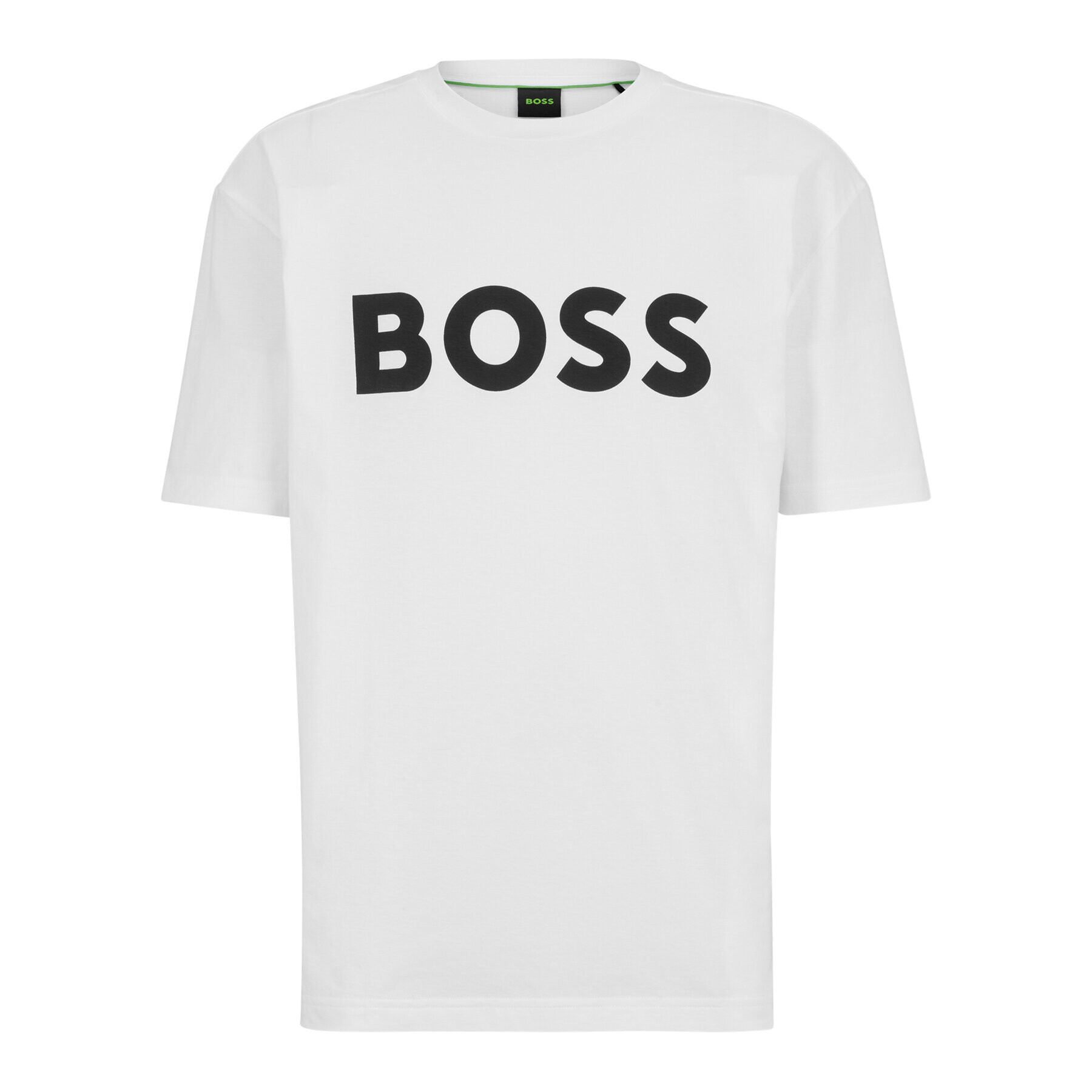 Boss Тишърт 50483774 Бял Relaxed Fit - Pepit.bg