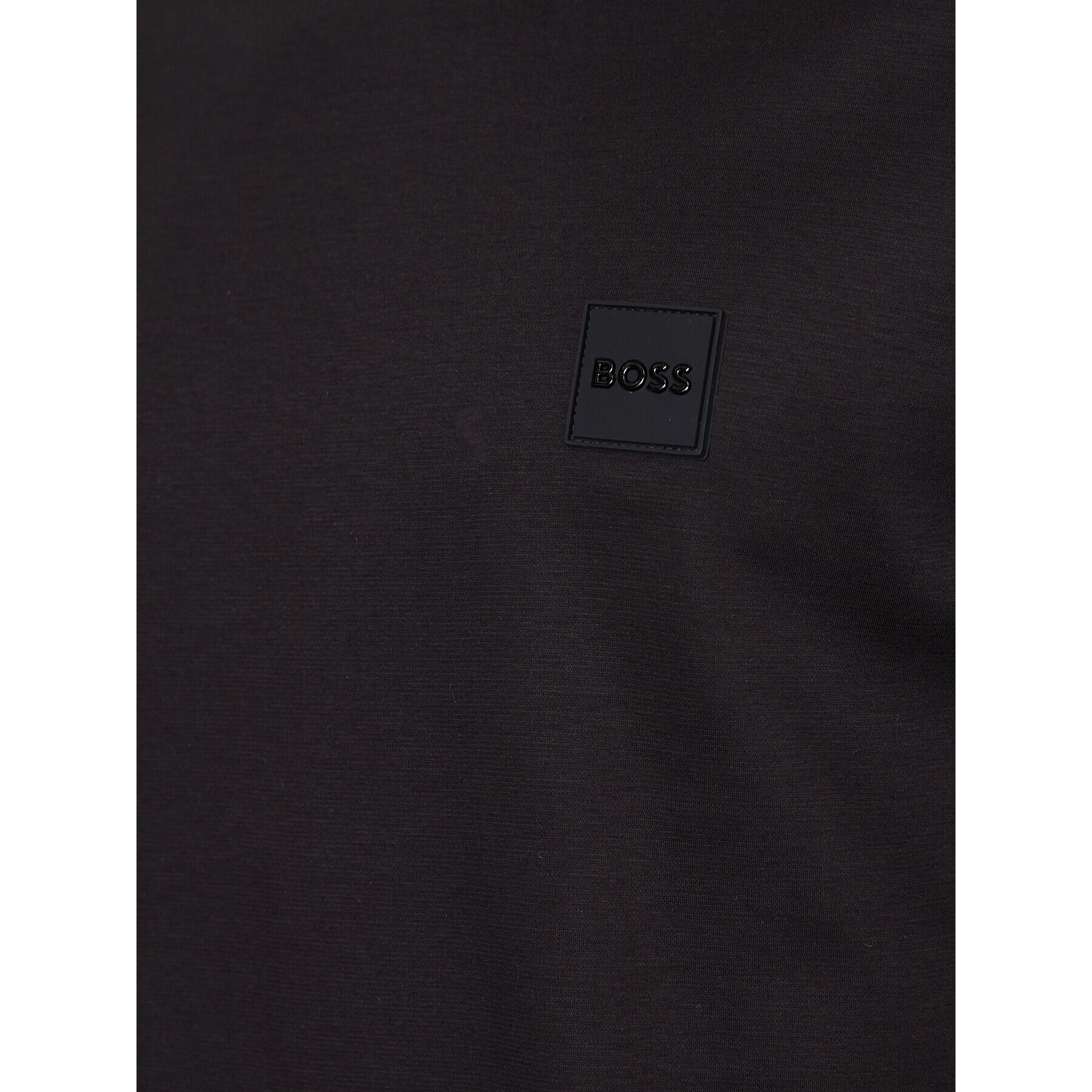 Boss Тишърт 50485158 Черен Regular Fit - Pepit.bg
