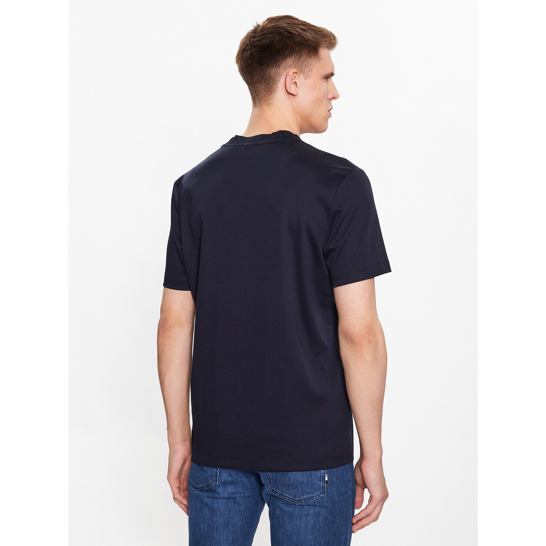 Boss Тишърт 50485158 Син Regular Fit - Pepit.bg