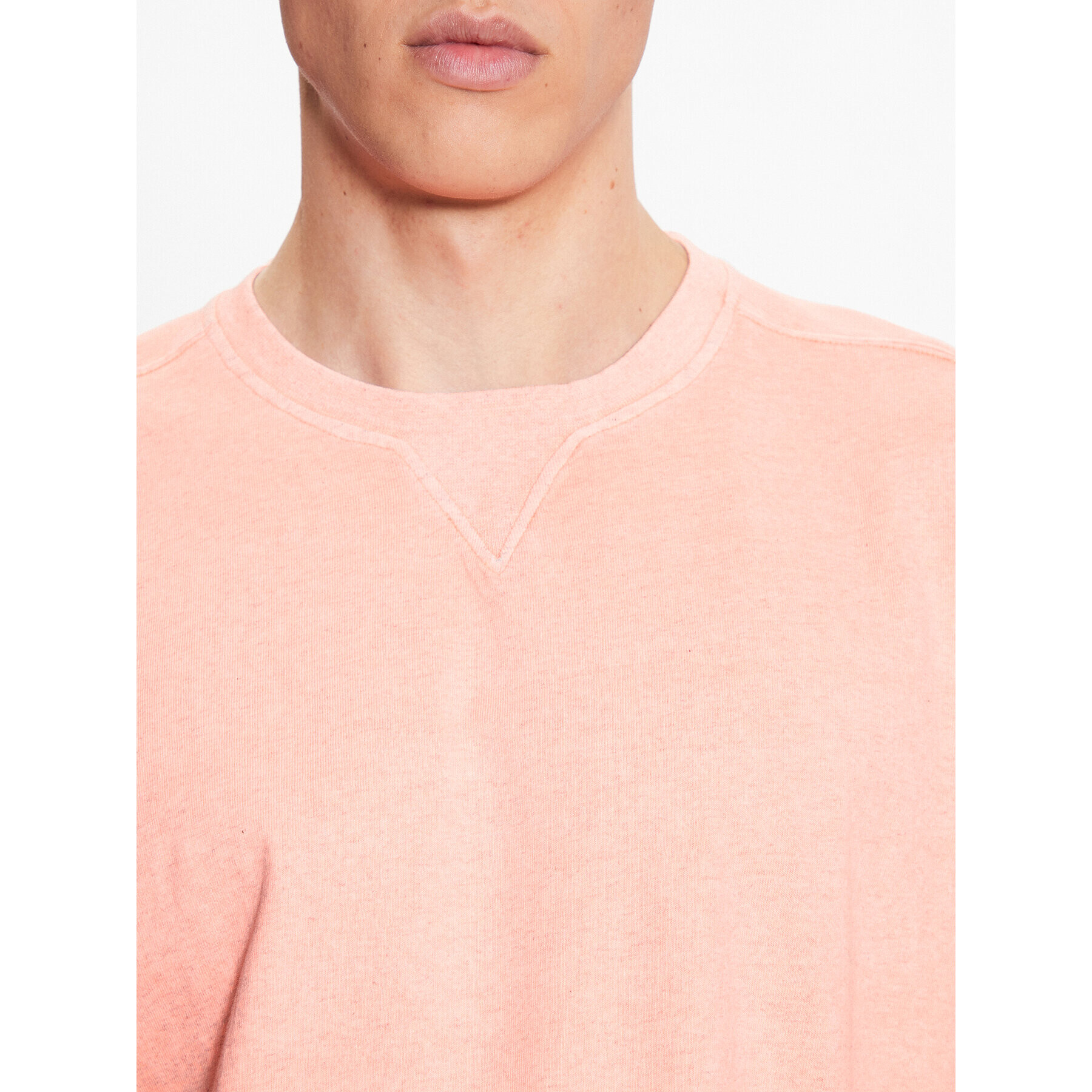 Boss Тишърт Teneon 50485818 Оранжев Oversize - Pepit.bg