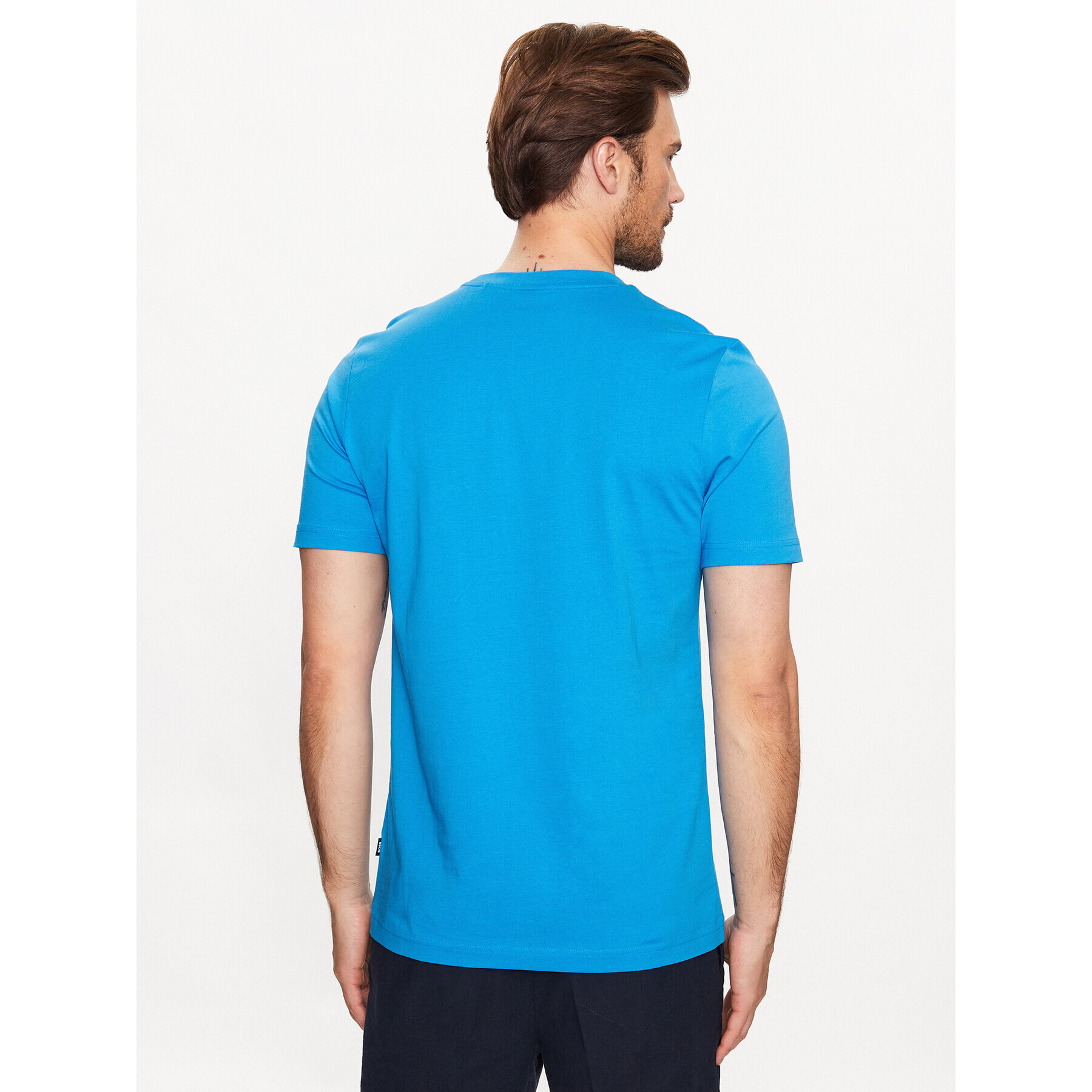 Boss Тишърт 50486200 Син Regular Fit - Pepit.bg