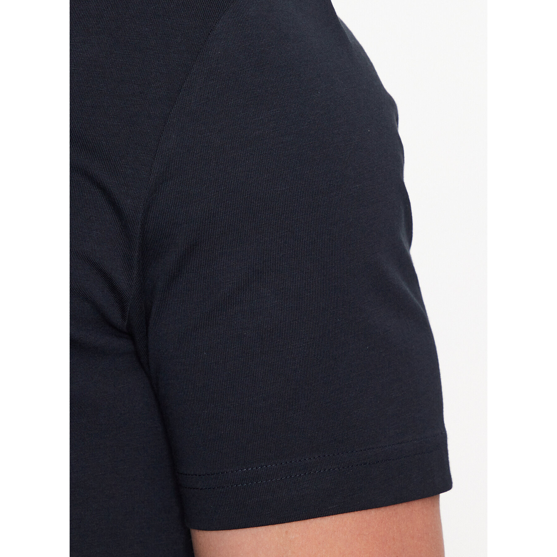 Boss Тишърт Tiburt 345 50486200 Тъмносин Regular Fit - Pepit.bg