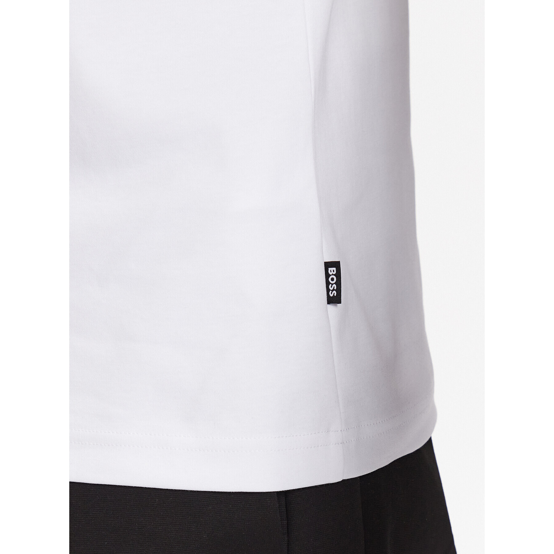 Boss Тишърт 50486205 Бял Regular Fit - Pepit.bg