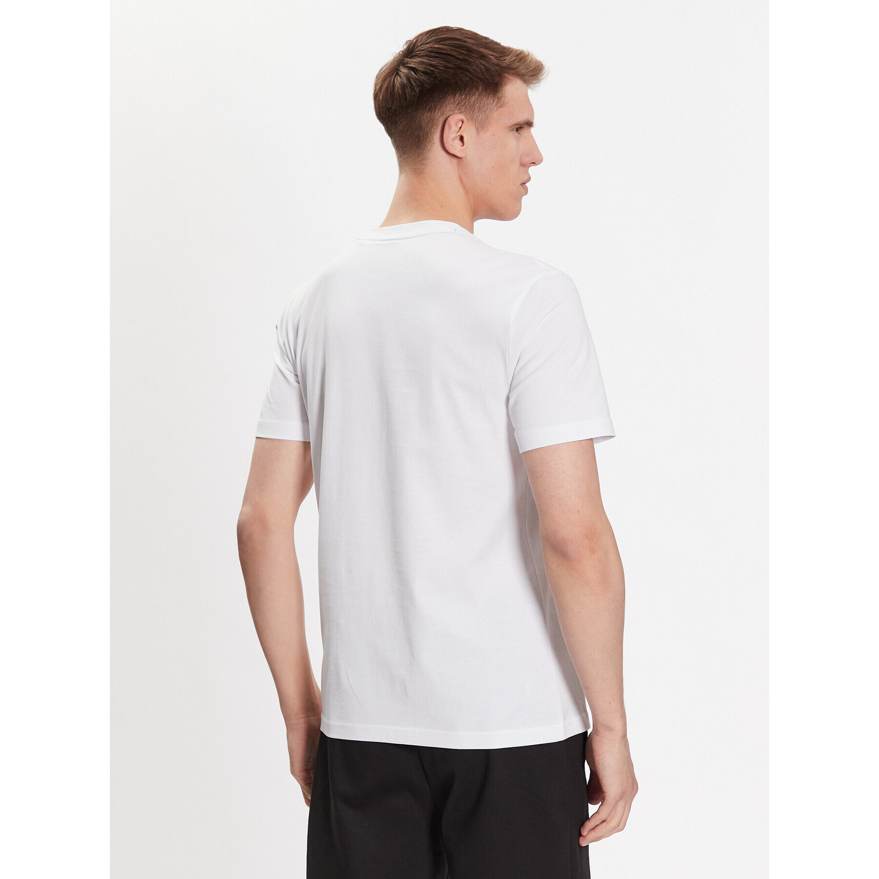 Boss Тишърт Tiburt 50486211 Бял Regular Fit - Pepit.bg