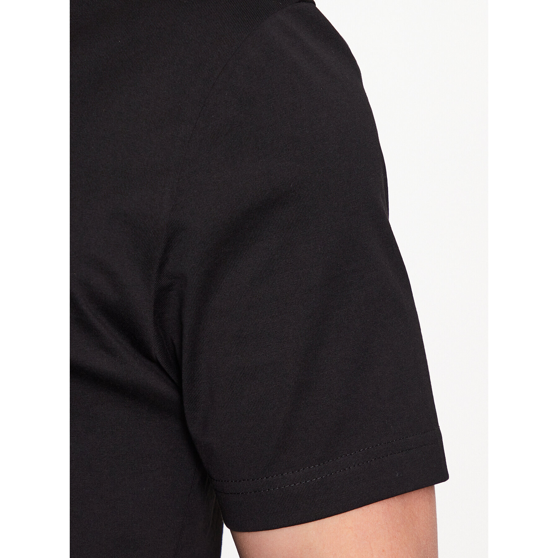 Boss Тишърт 50486211 Черен Regular Fit - Pepit.bg