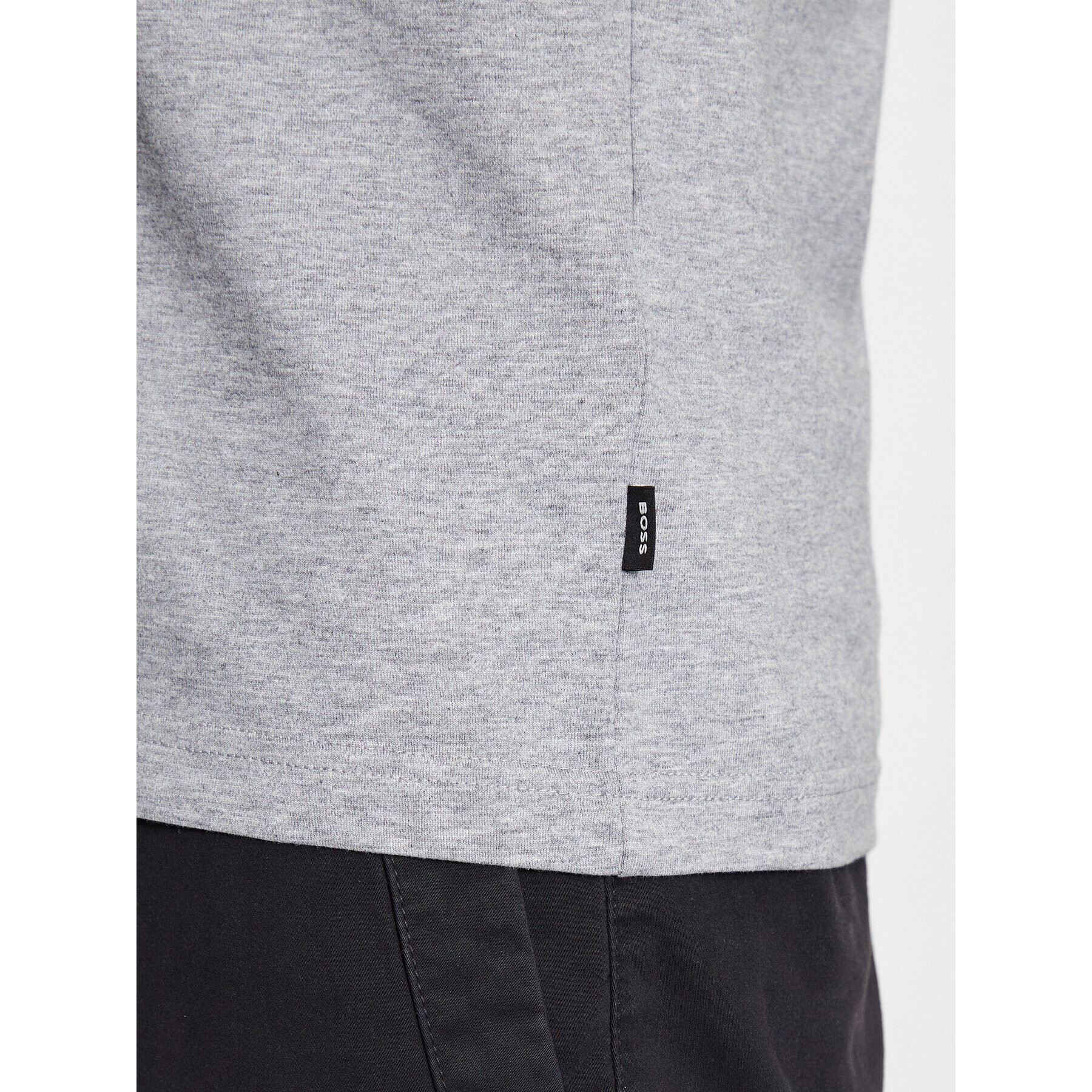 Boss Тишърт 50486211 Сив Regular Fit - Pepit.bg