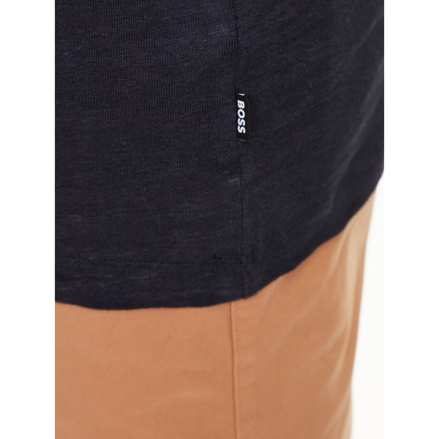 Boss Тишърт Tiburt 50486212 Тъмносин Regular Fit - Pepit.bg