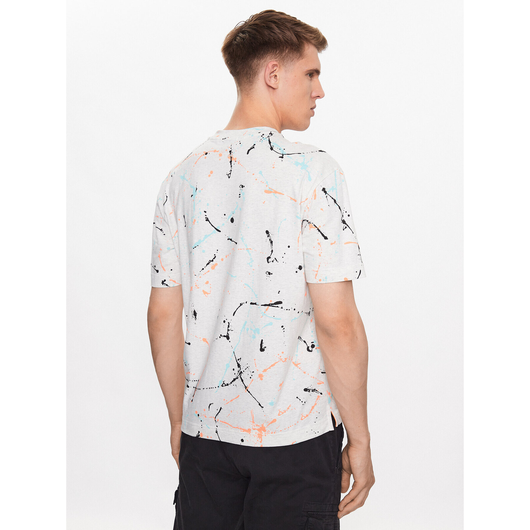 Boss Тишърт Tepaint 50486513 Цветен Oversize - Pepit.bg
