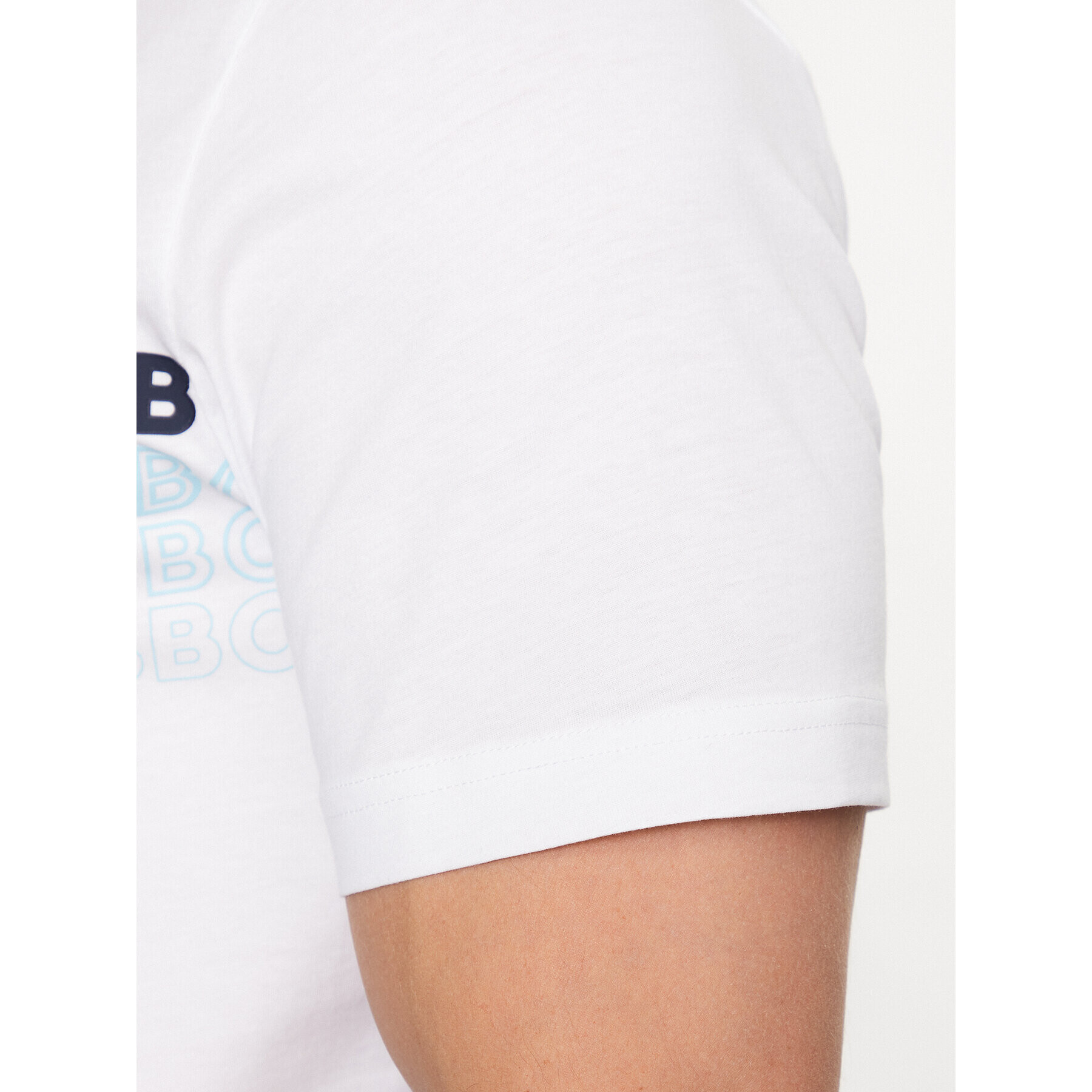 Boss Тишърт 50488785 Бял Regular Fit - Pepit.bg