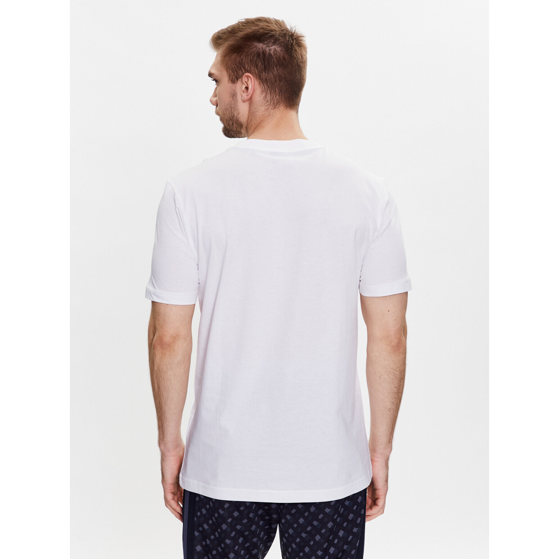 Boss Тишърт 50488793 Бял Regular Fit - Pepit.bg
