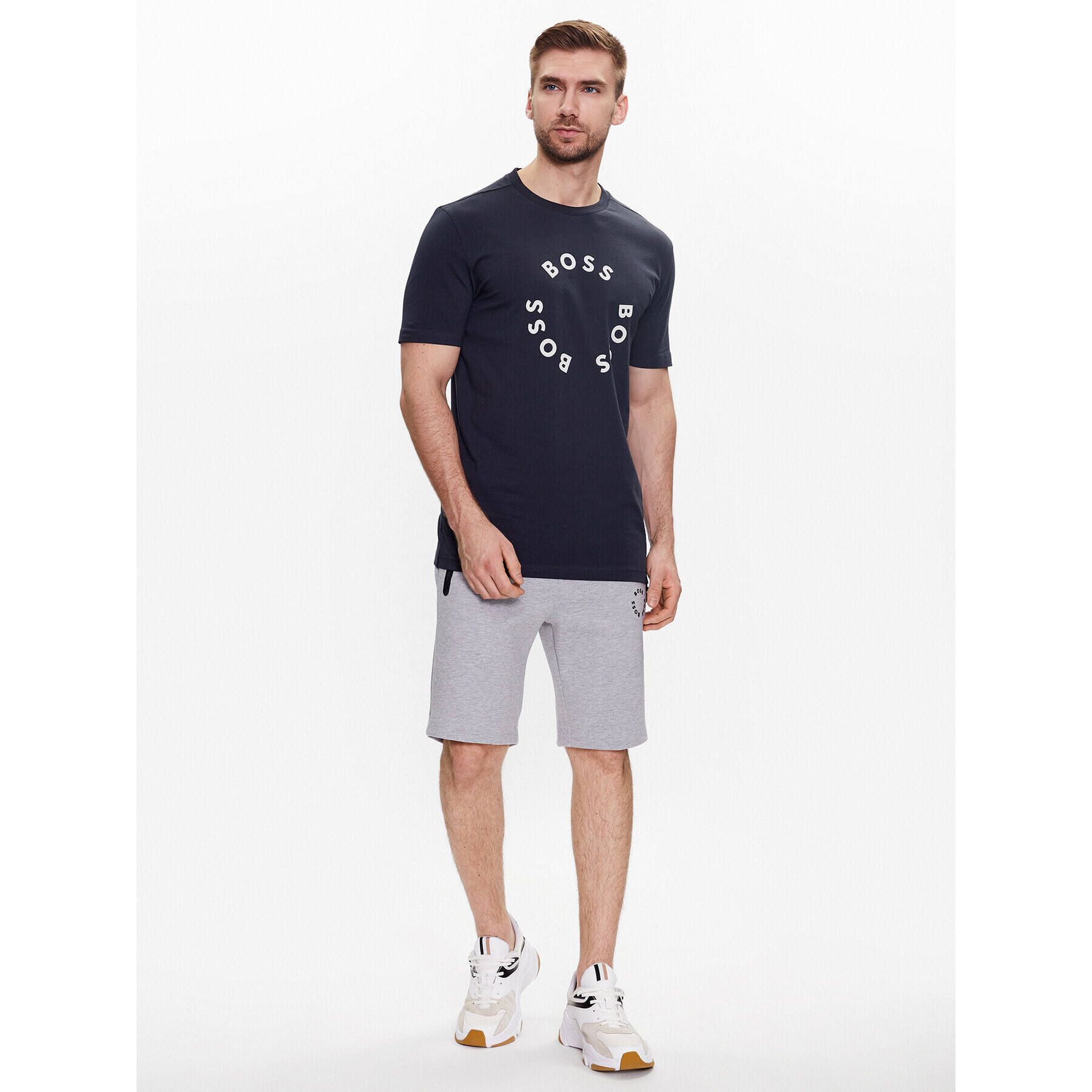 Boss Тишърт 50488831 Син Regular Fit - Pepit.bg