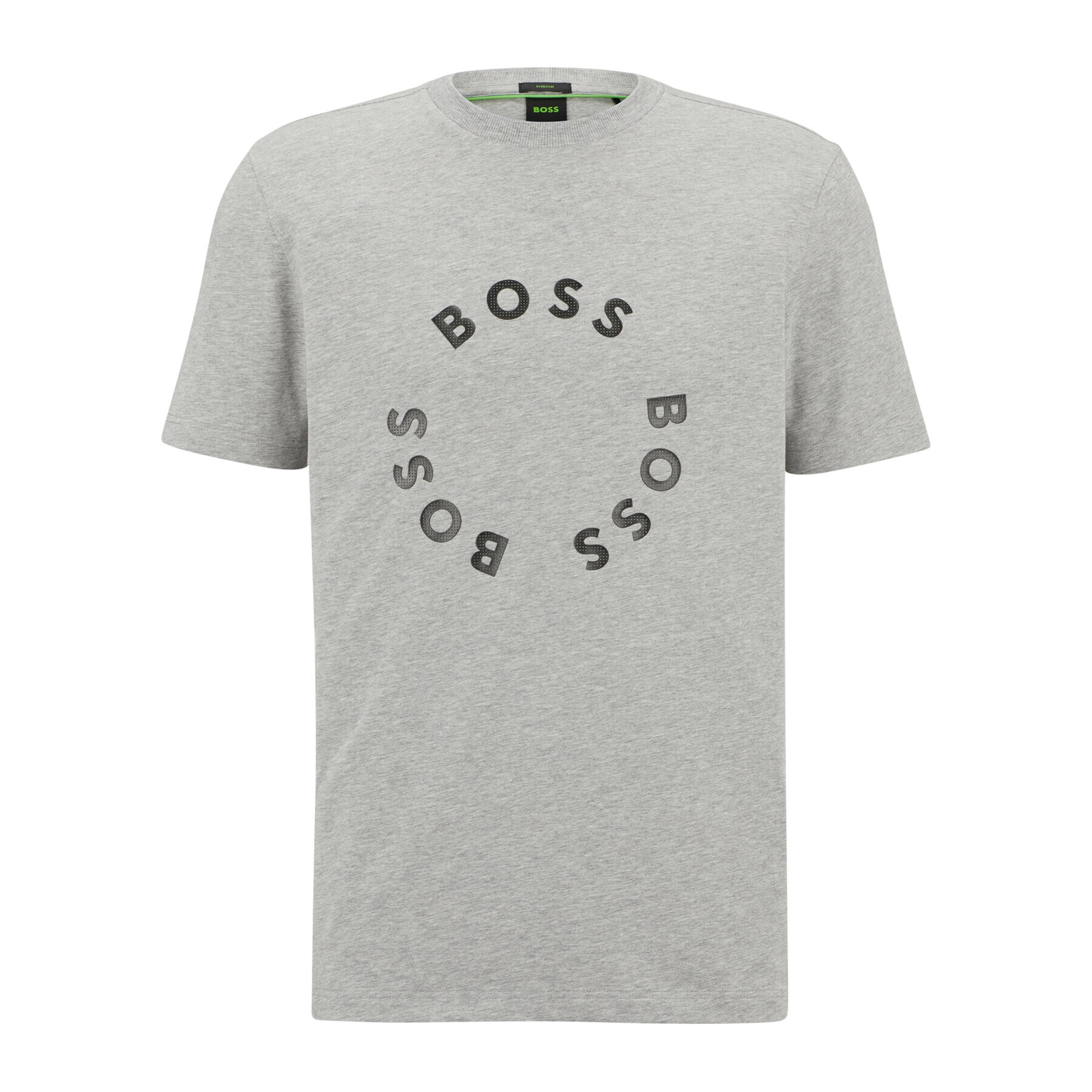 Boss Тишърт 50488831 Сив Regular Fit - Pepit.bg
