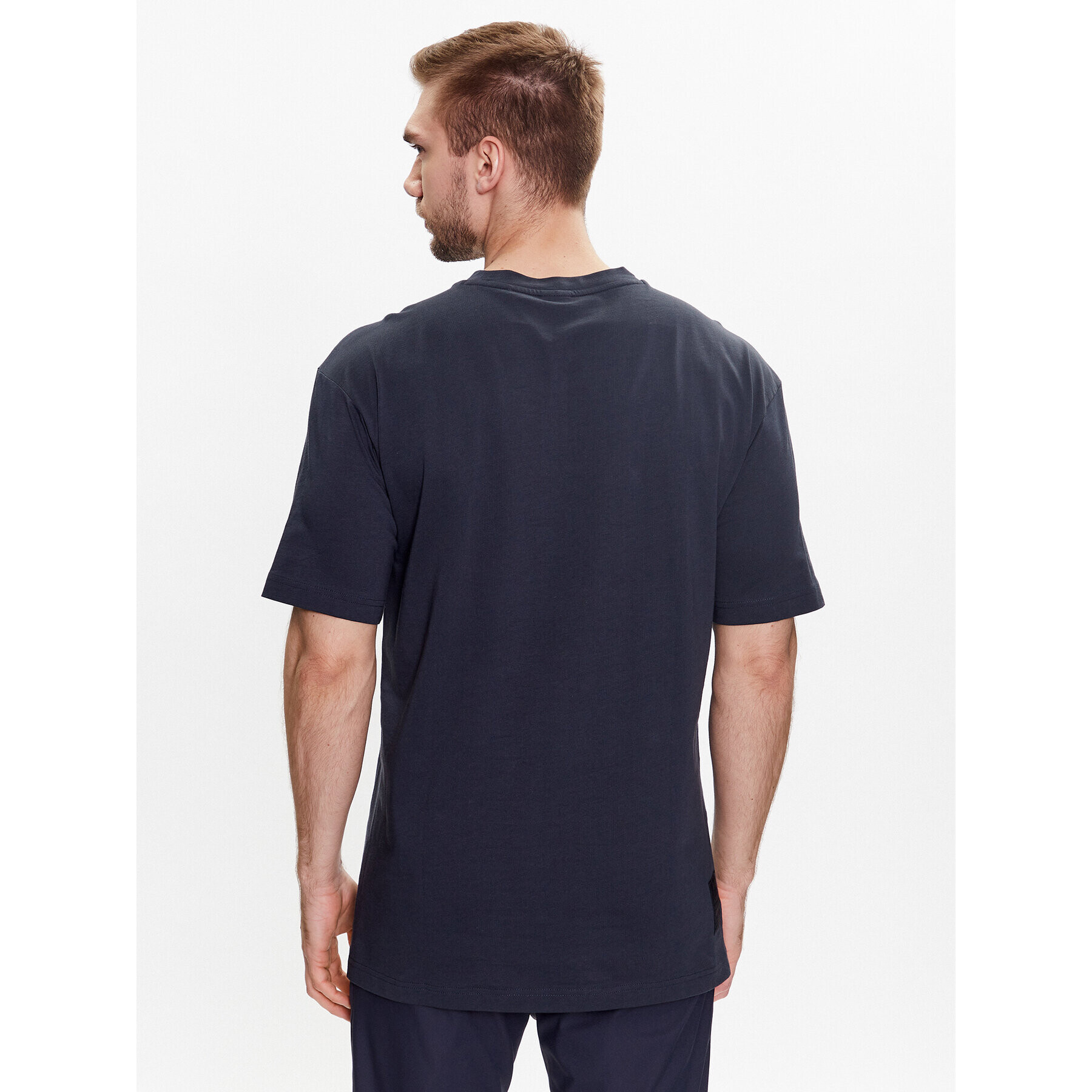 Boss Тишърт Talboa Aj 1 50488834 Тъмносин Relaxed Fit - Pepit.bg