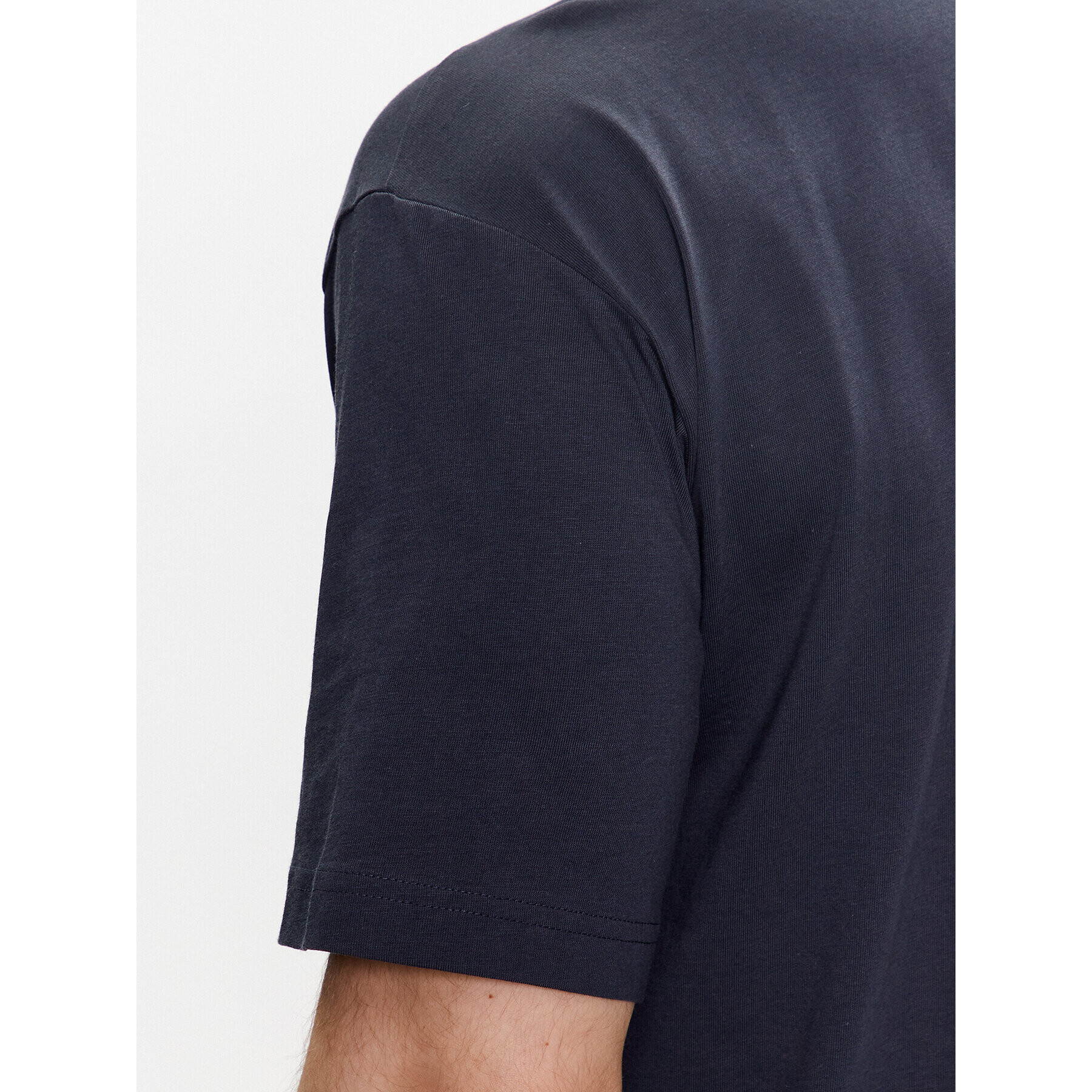 Boss Тишърт Talboa Aj 1 50488834 Тъмносин Relaxed Fit - Pepit.bg