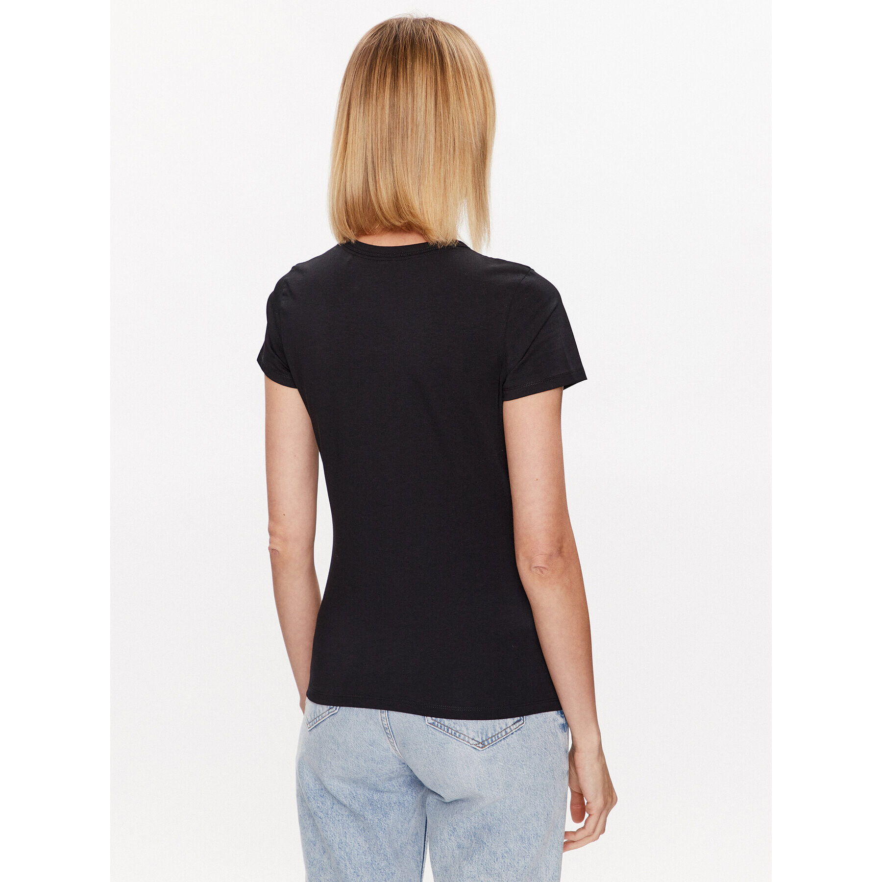 Boss Тишърт Logo 50489531 Черен Slim Fit - Pepit.bg