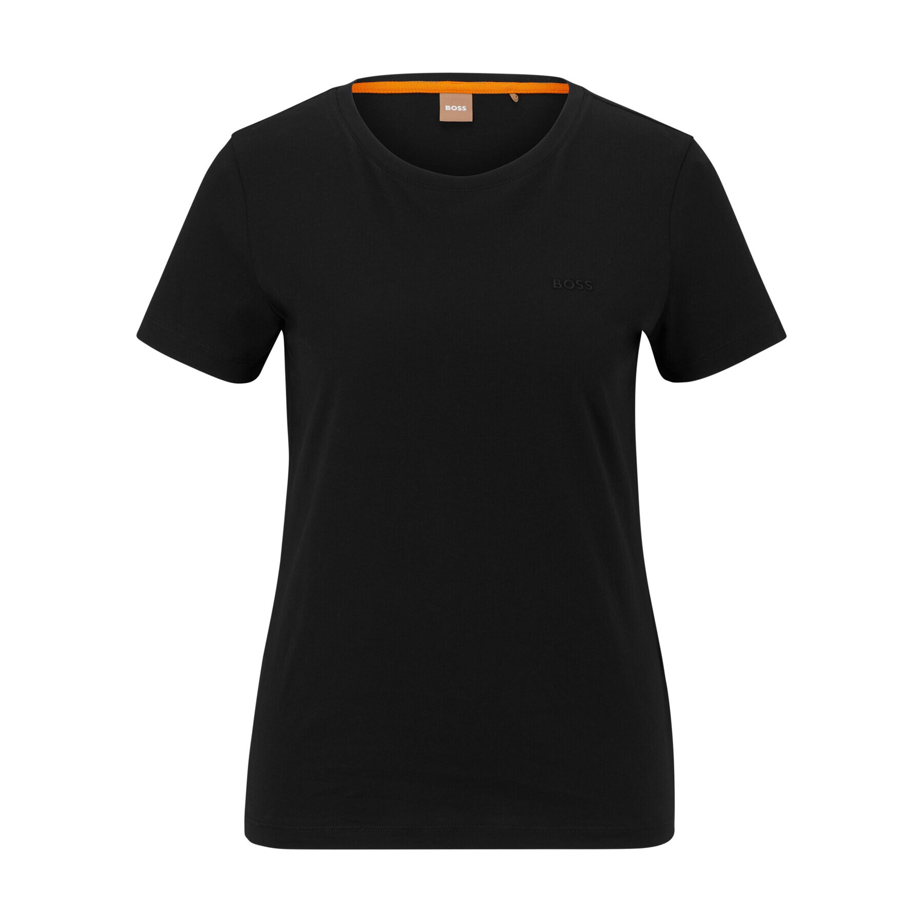 Boss Тишърт 50489871 Черен Slim Fit - Pepit.bg