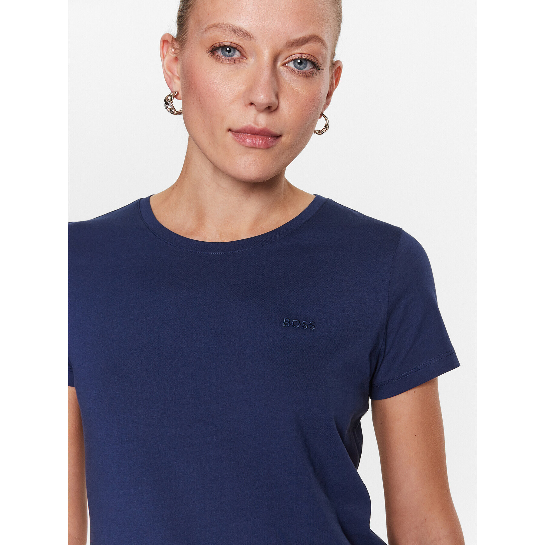 Boss Тишърт 50489871 Син Slim Fit - Pepit.bg