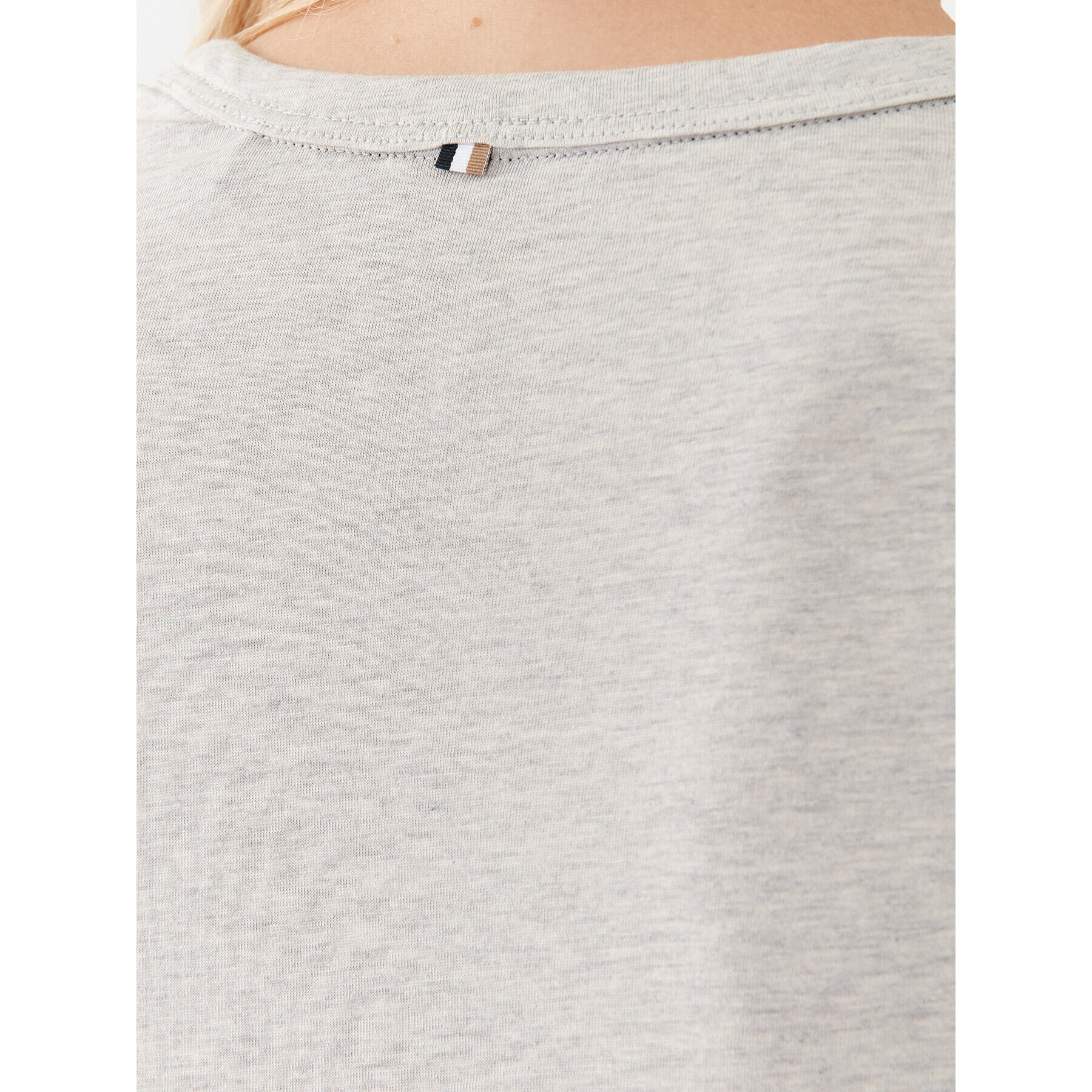 Boss Тишърт 50490018 Сив Slim Fit - Pepit.bg
