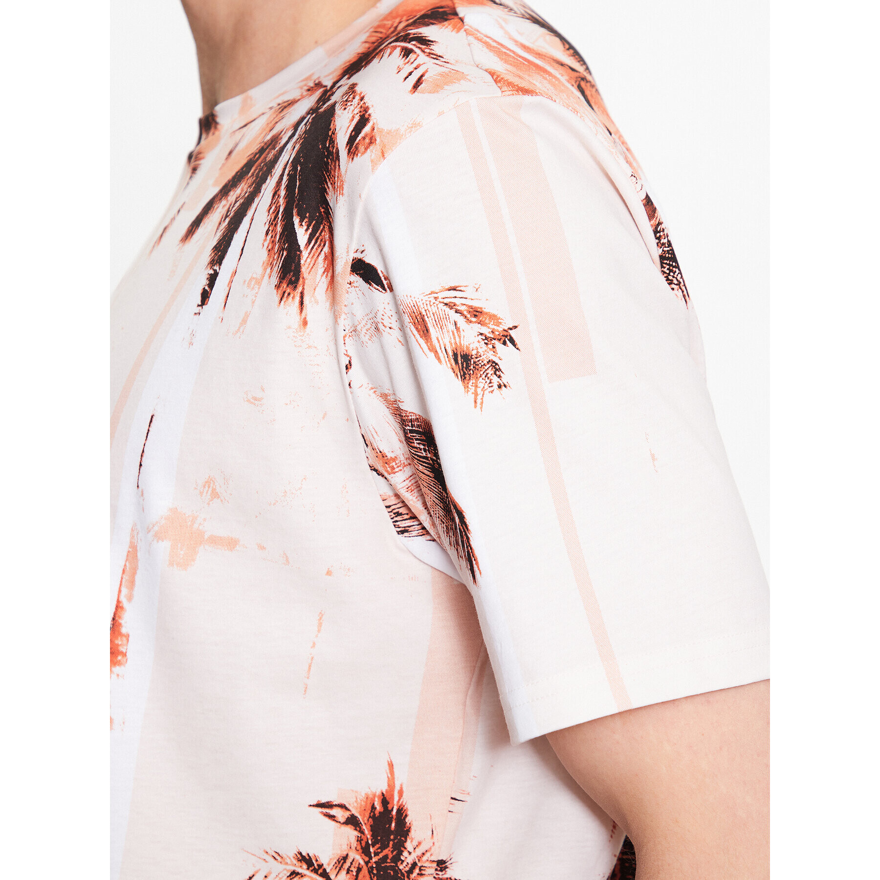 Boss Тишърт Teesummer 50491107 Оранжев Regular Fit - Pepit.bg