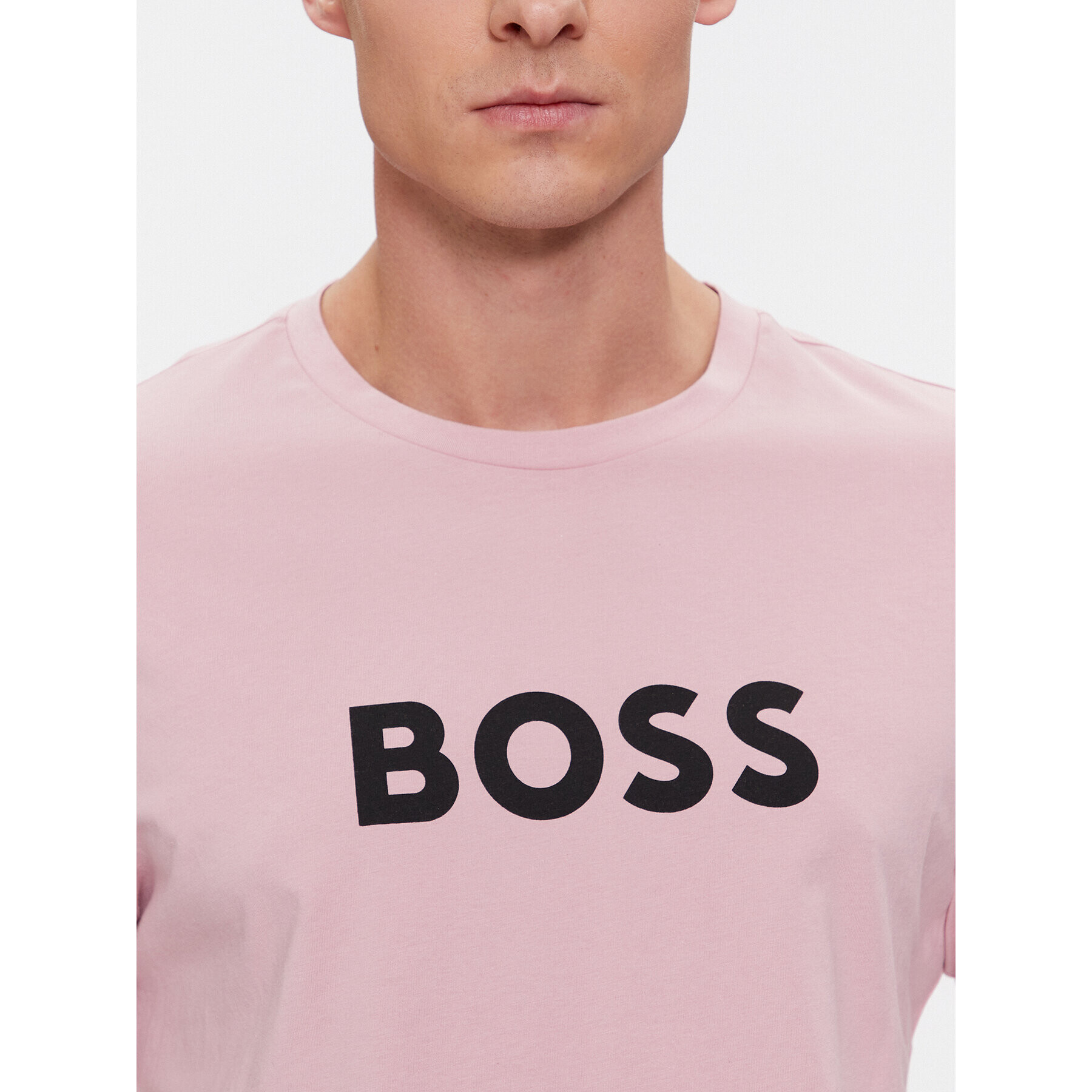 Boss Тишърт 50491706 Розов Regular Fit - Pepit.bg