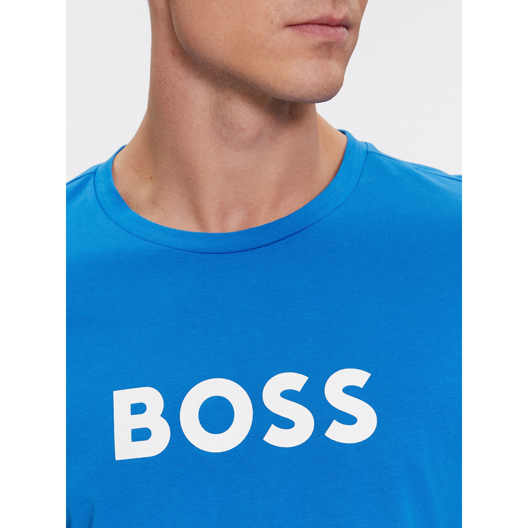 Boss Тишърт 50491706 Син Regular Fit - Pepit.bg