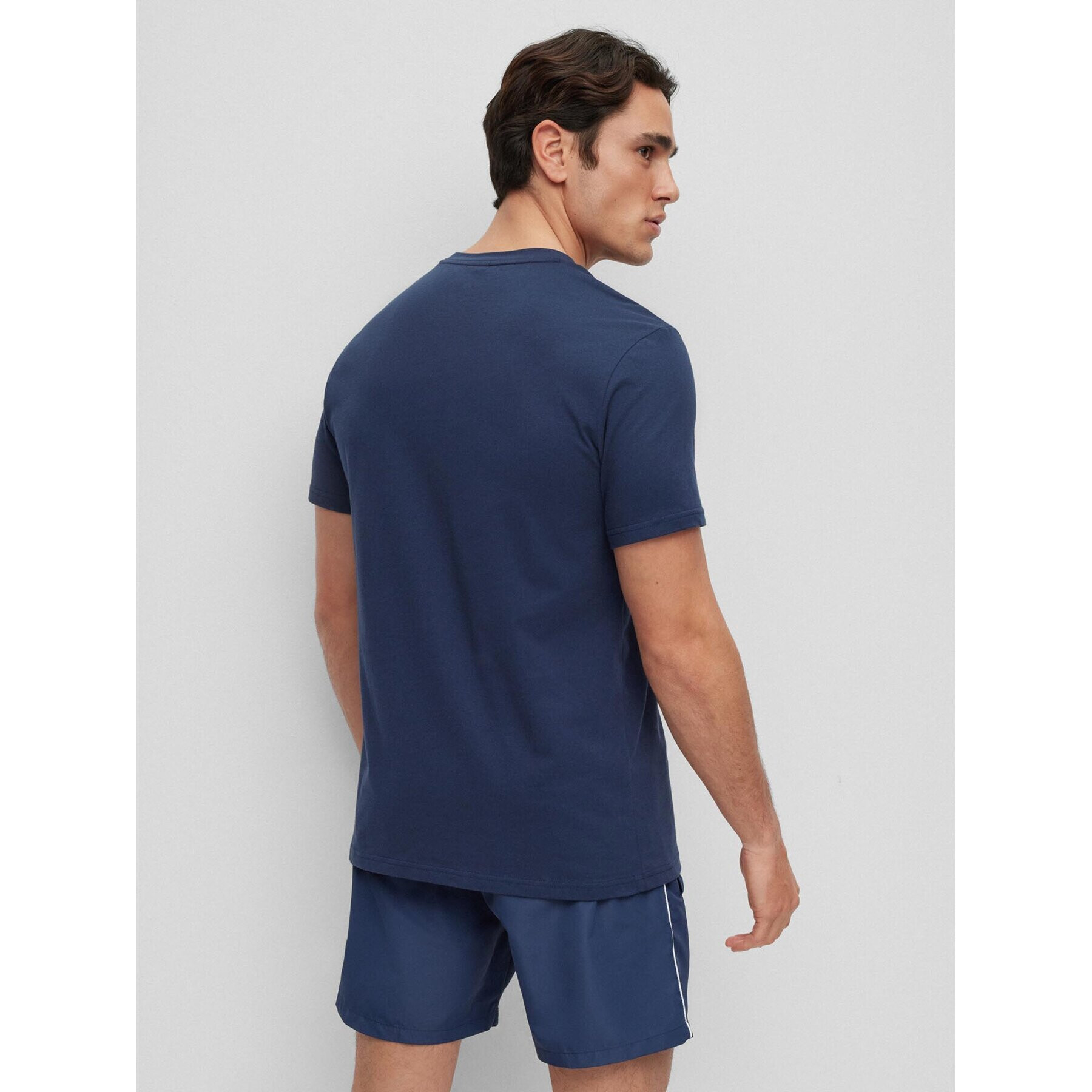 Boss Тишърт 50491706 Син Regular Fit - Pepit.bg