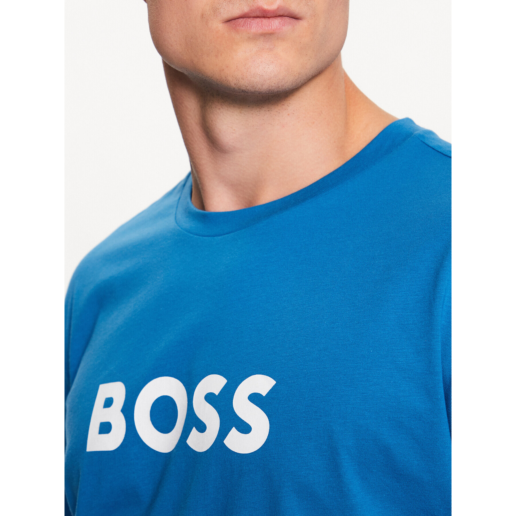 Boss Тишърт 50491706 Син Regular Fit - Pepit.bg