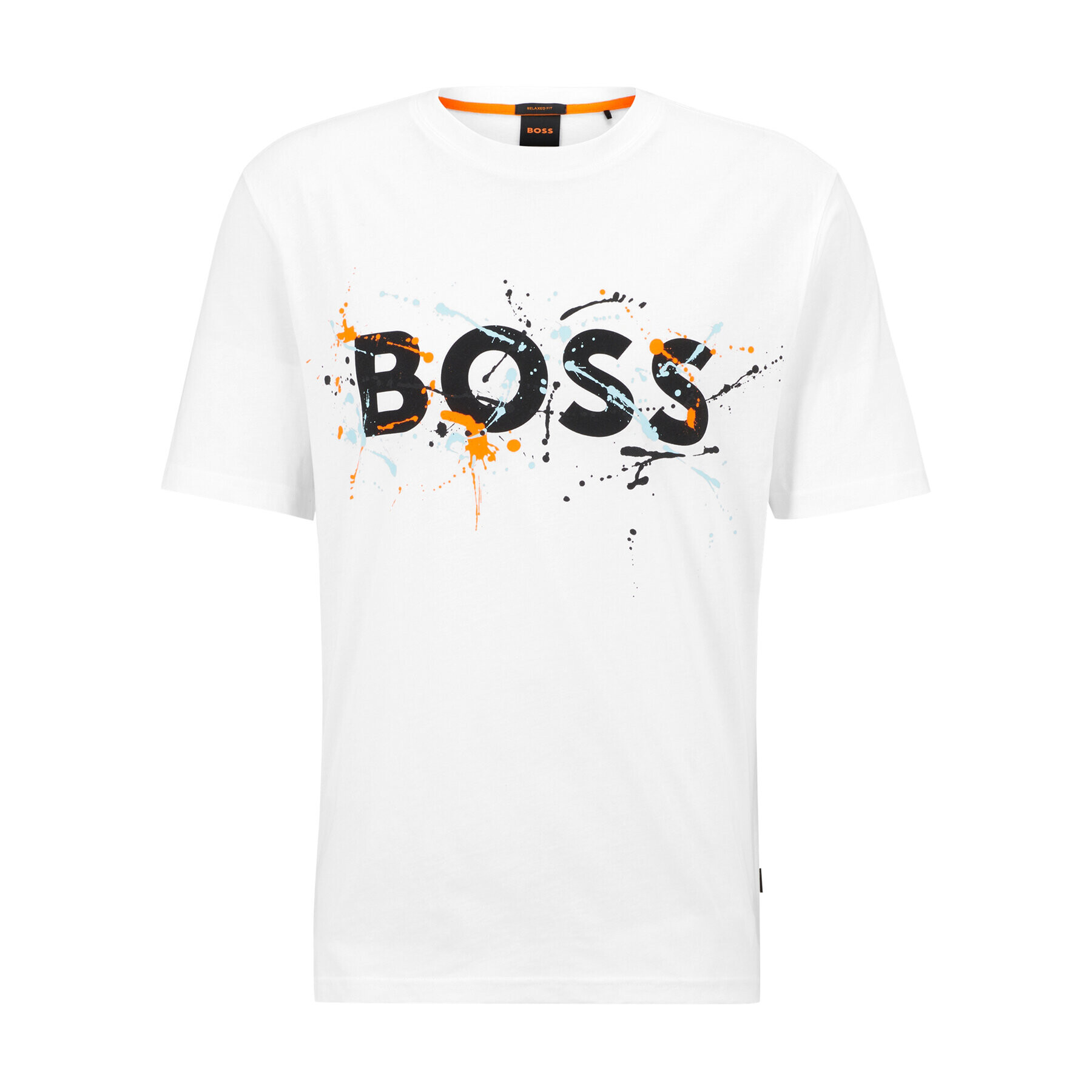 Boss Тишърт 50491718 Бял Relaxed Fit - Pepit.bg