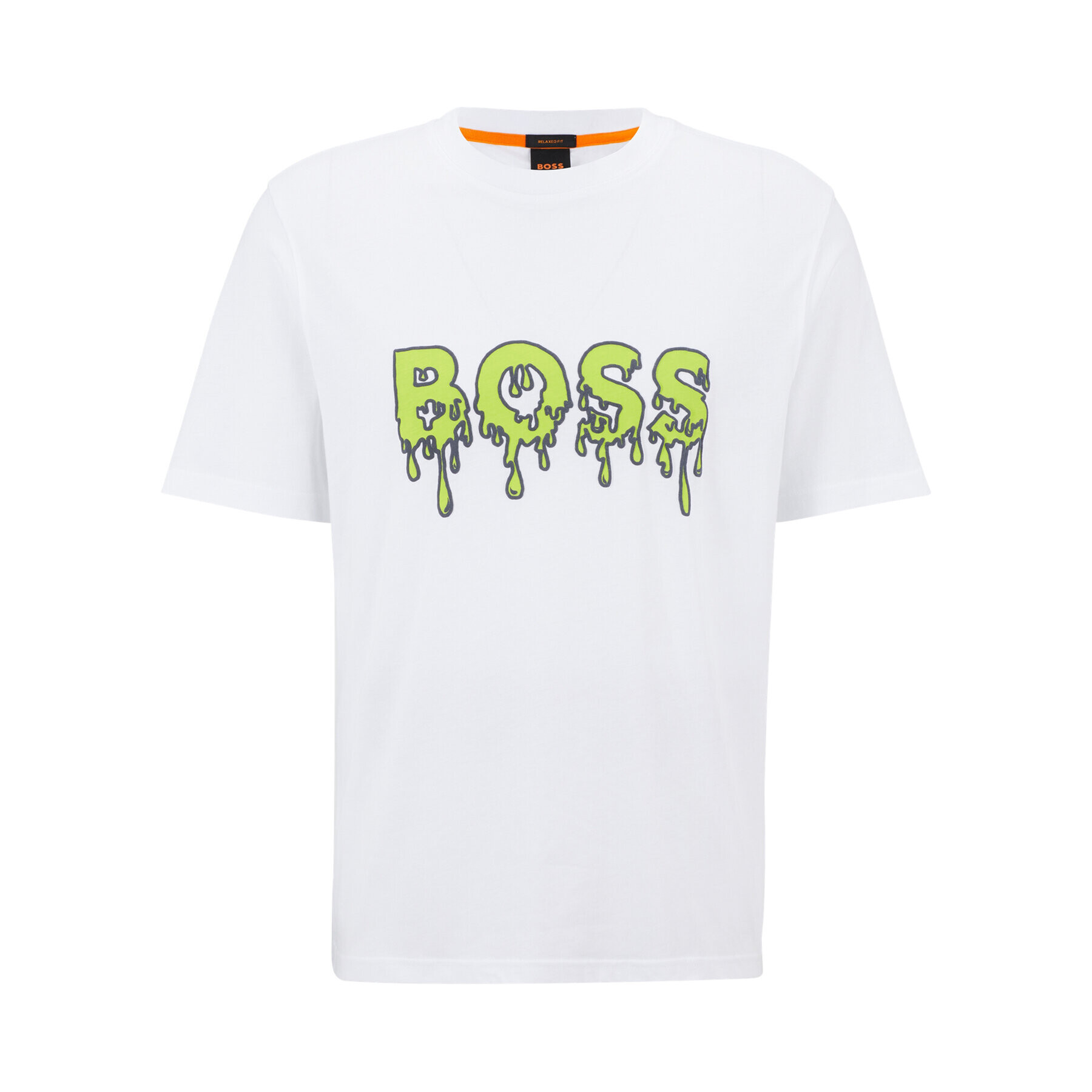 Boss Тишърт 50491718 Бял Relaxed Fit - Pepit.bg