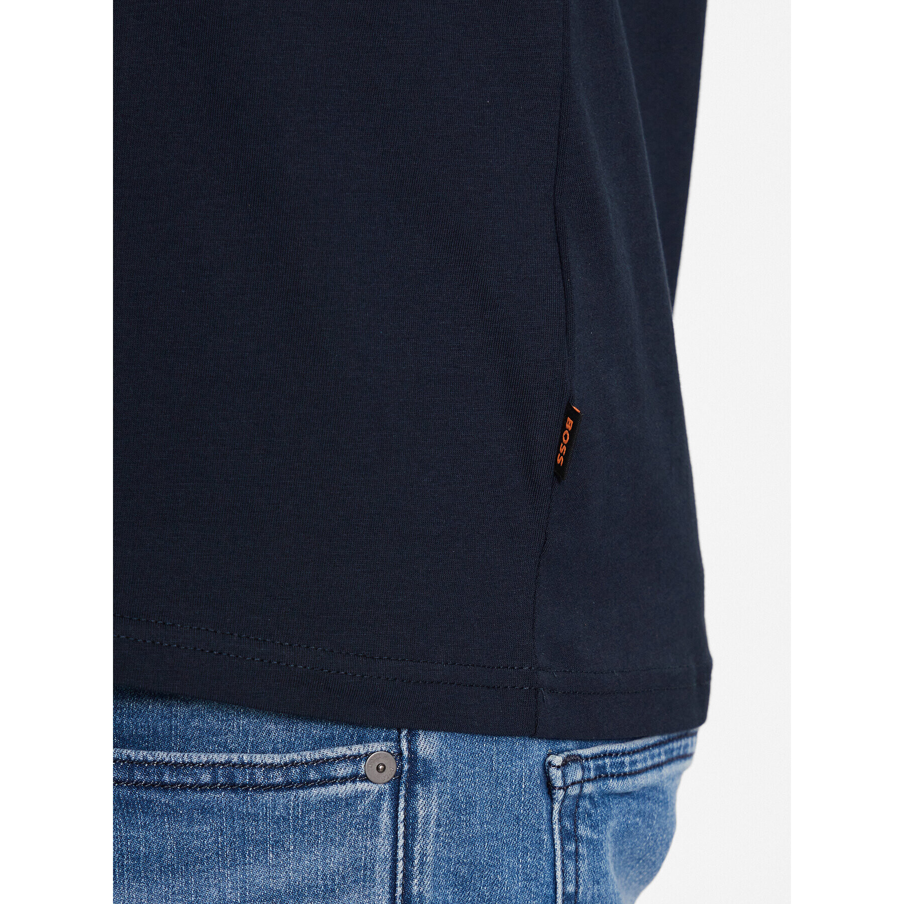 Boss Тишърт 50491718 Тъмносин Relaxed Fit - Pepit.bg