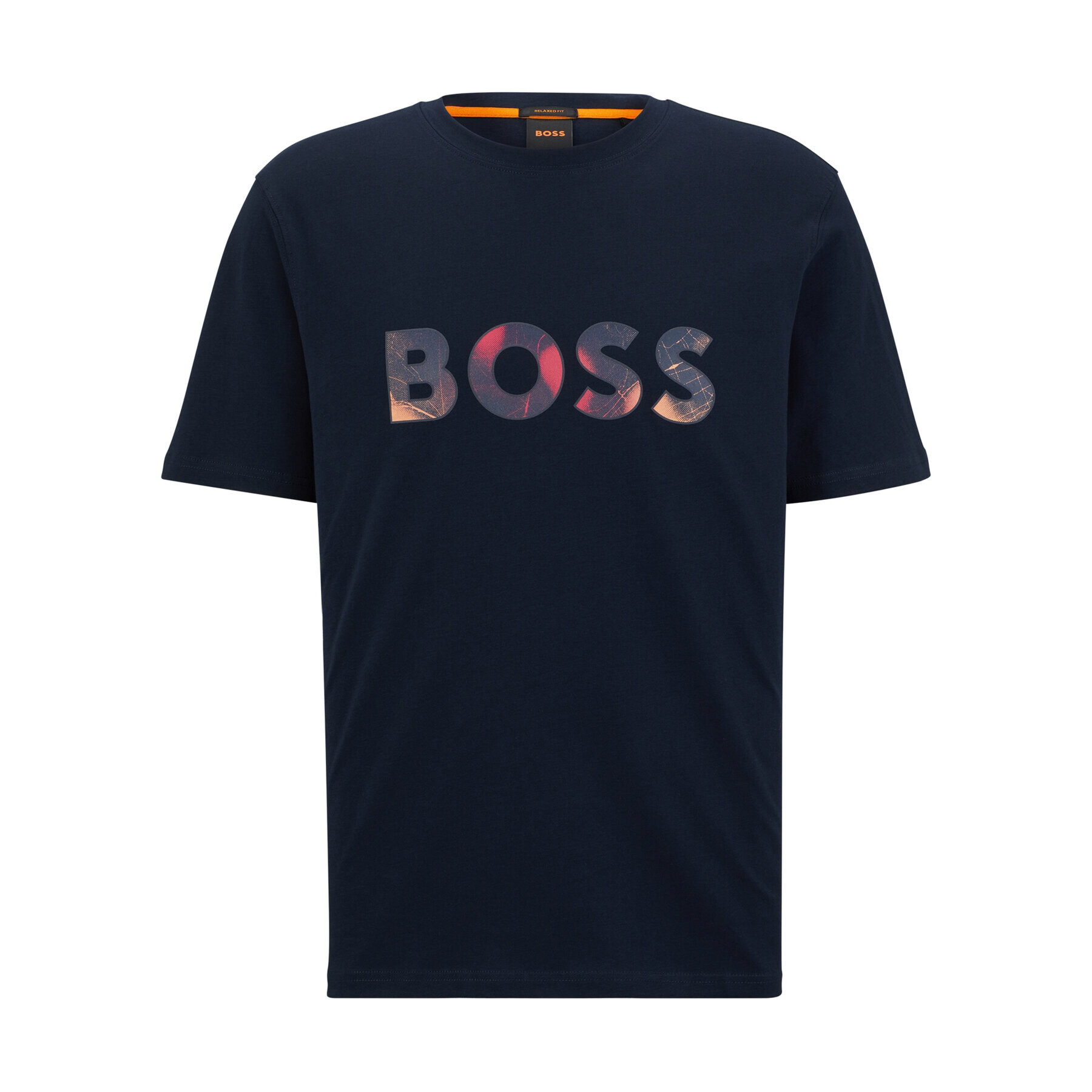Boss Тишърт 50491718 Тъмносин Relaxed Fit - Pepit.bg