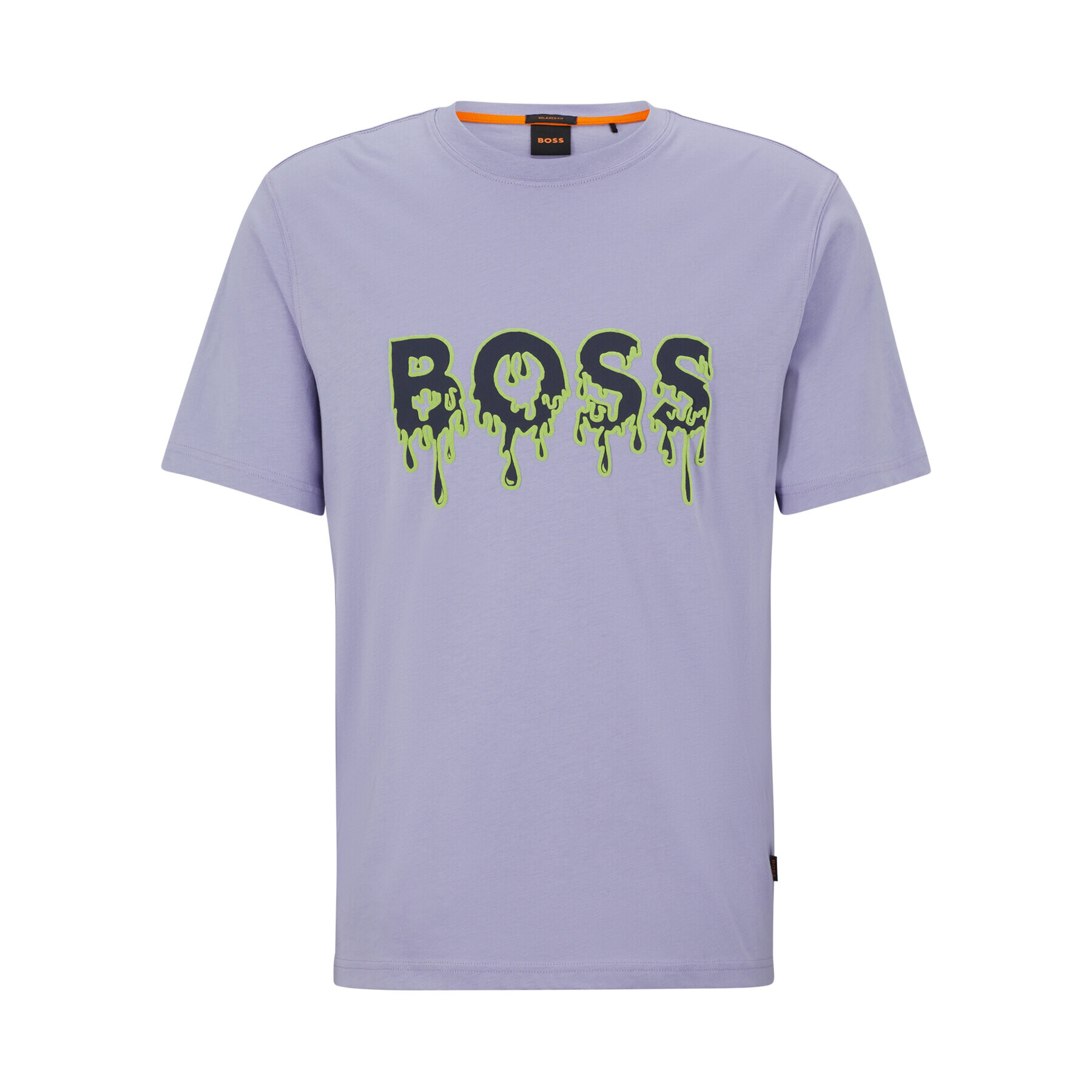 Boss Тишърт Teeart 50491718 Виолетов Relaxed Fit - Pepit.bg