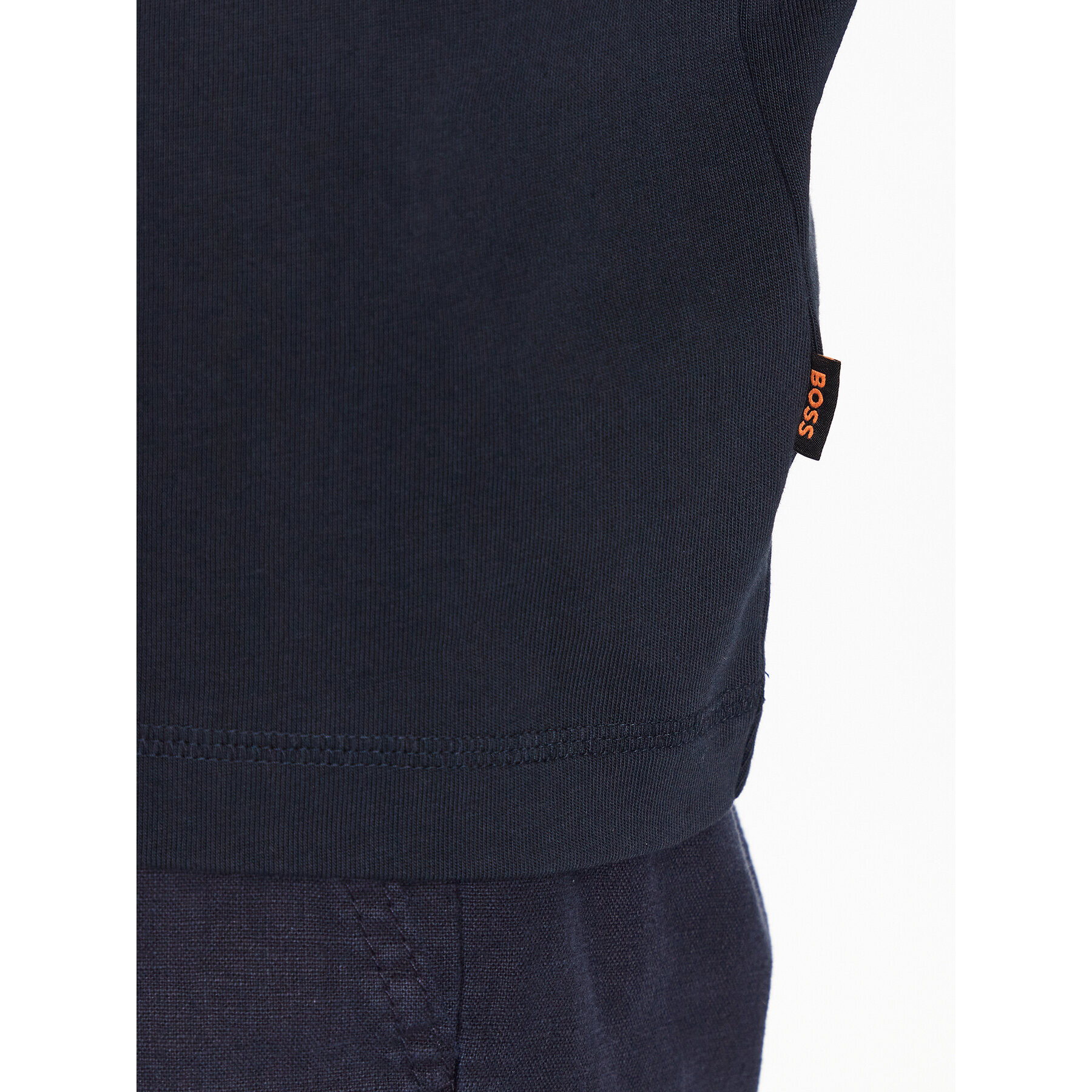 Boss Тишърт 50491749 Тъмносин Oversize - Pepit.bg