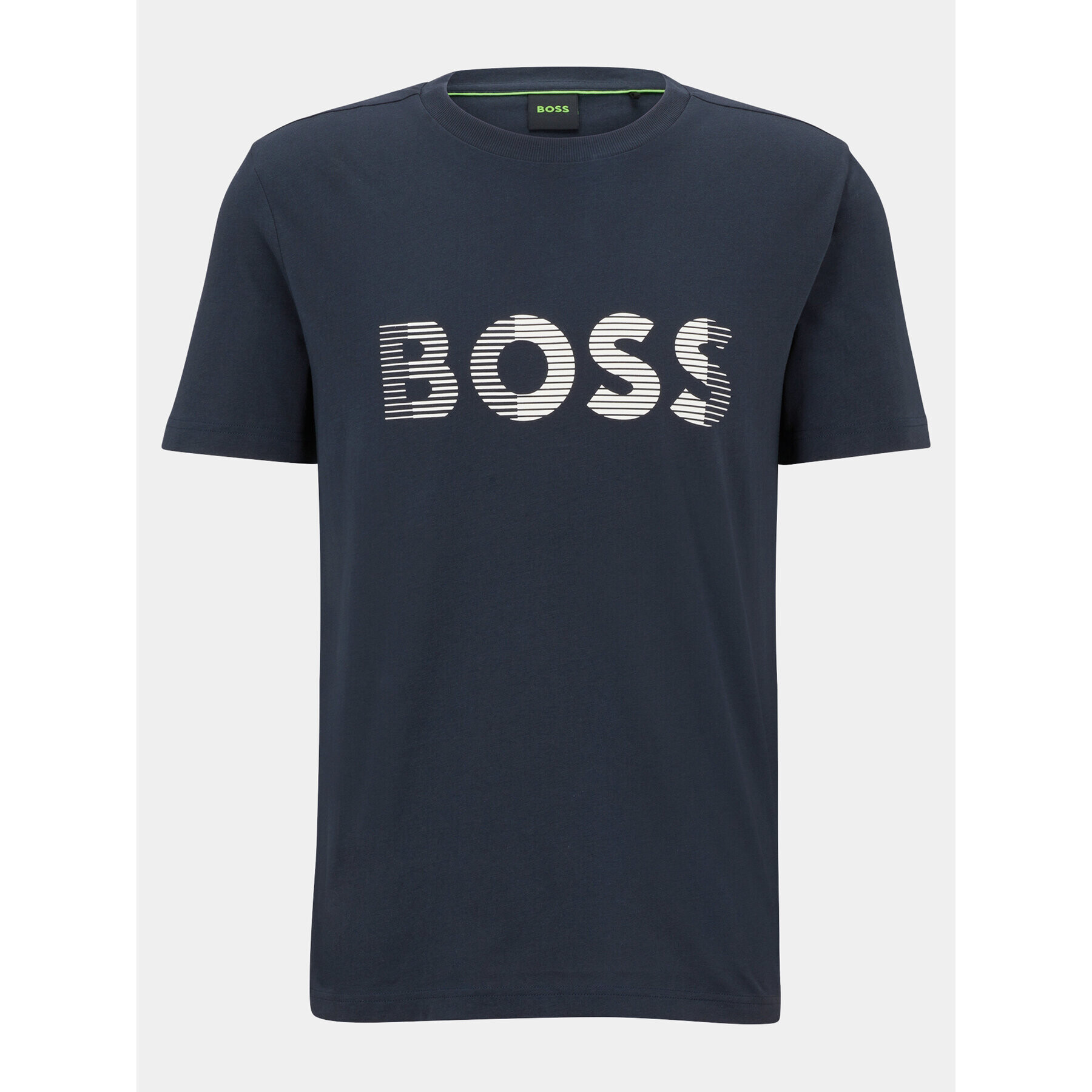Boss Тишърт 50494106 Тъмносин Regular Fit - Pepit.bg