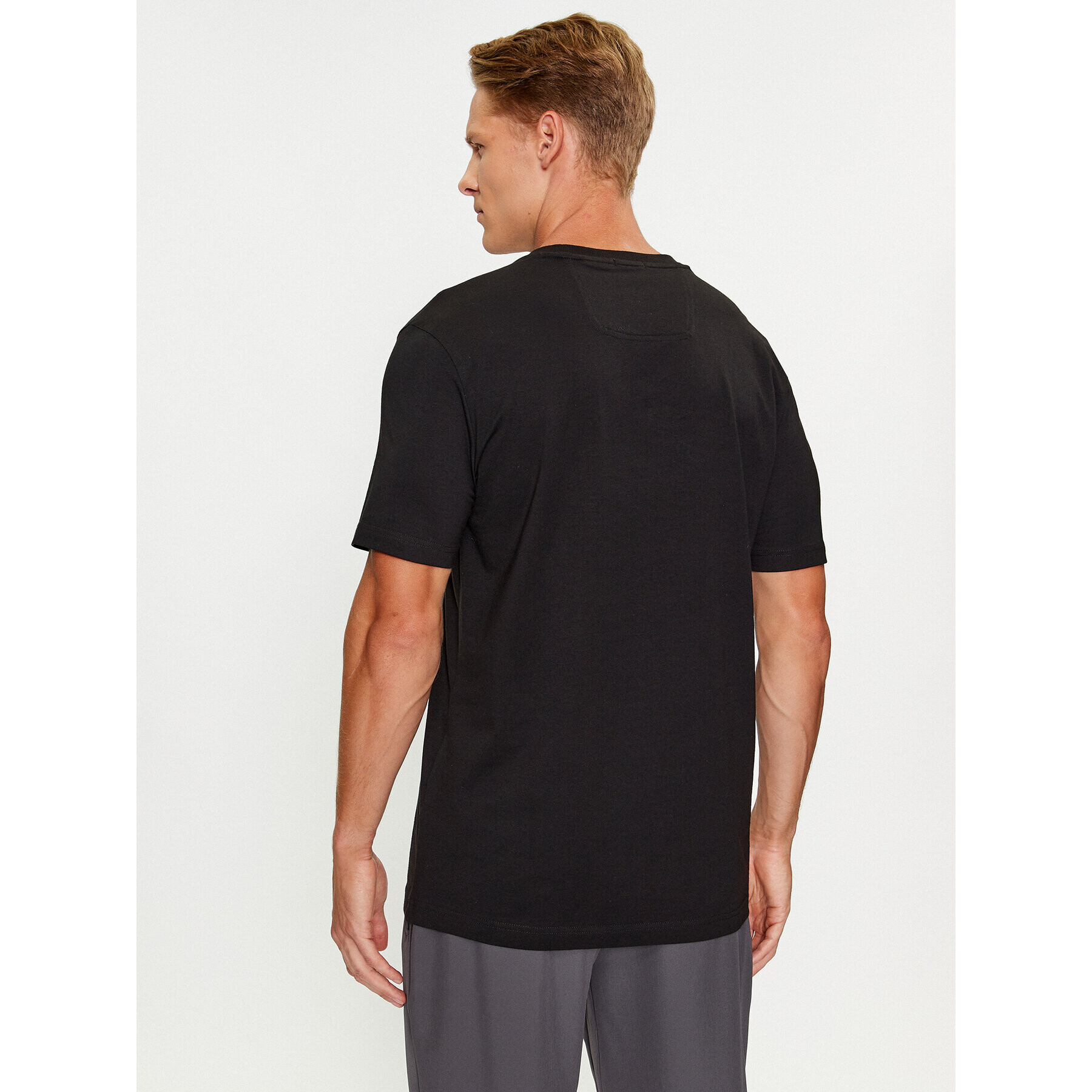 Boss Тишърт 50494337 Черен Regular Fit - Pepit.bg
