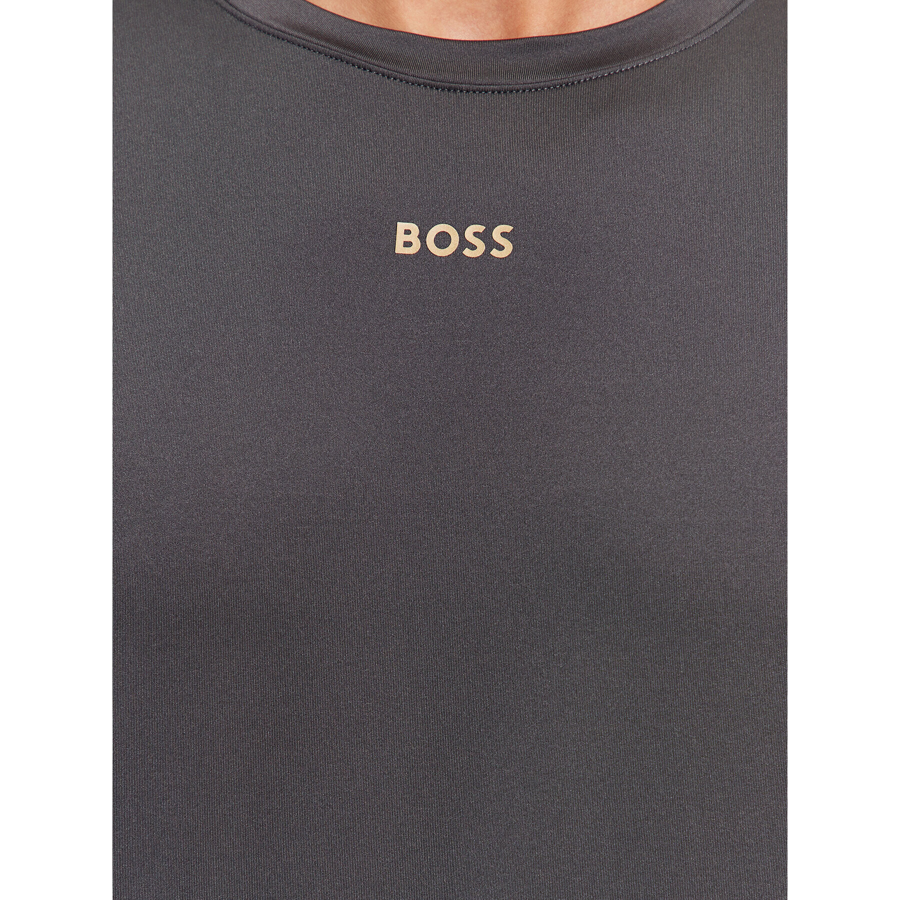 Boss Тишърт Active 1 50494735 Сив Slim Fit - Pepit.bg