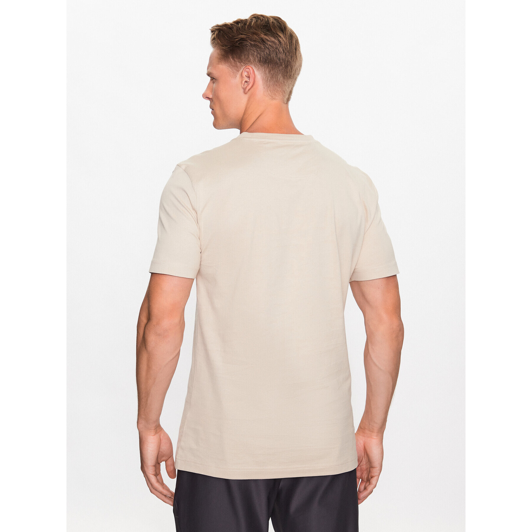 Boss Тишърт 50494783 Бежов Regular Fit - Pepit.bg