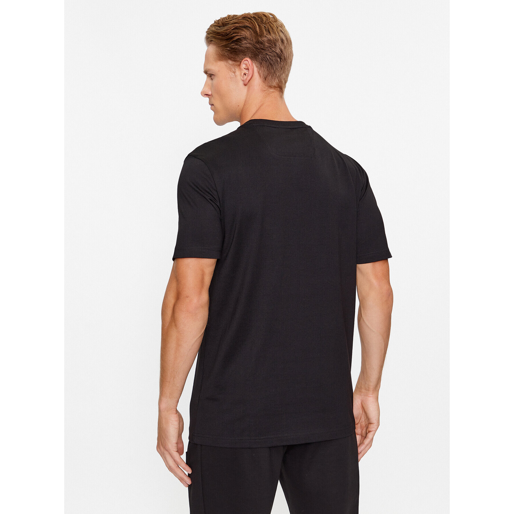 Boss Тишърт 50494783 Черен Regular Fit - Pepit.bg