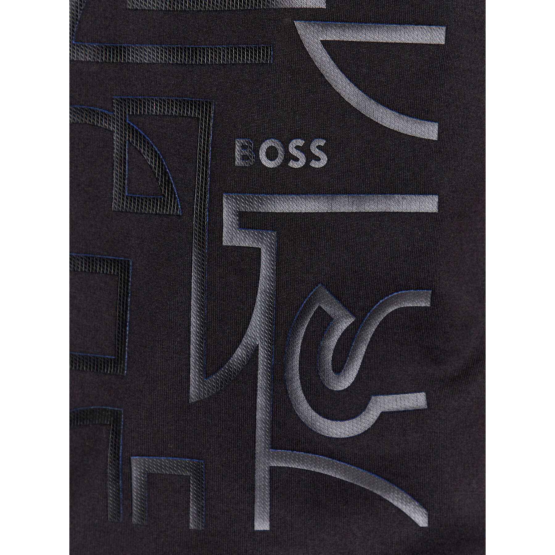 Boss Тишърт 50494783 Черен Regular Fit - Pepit.bg