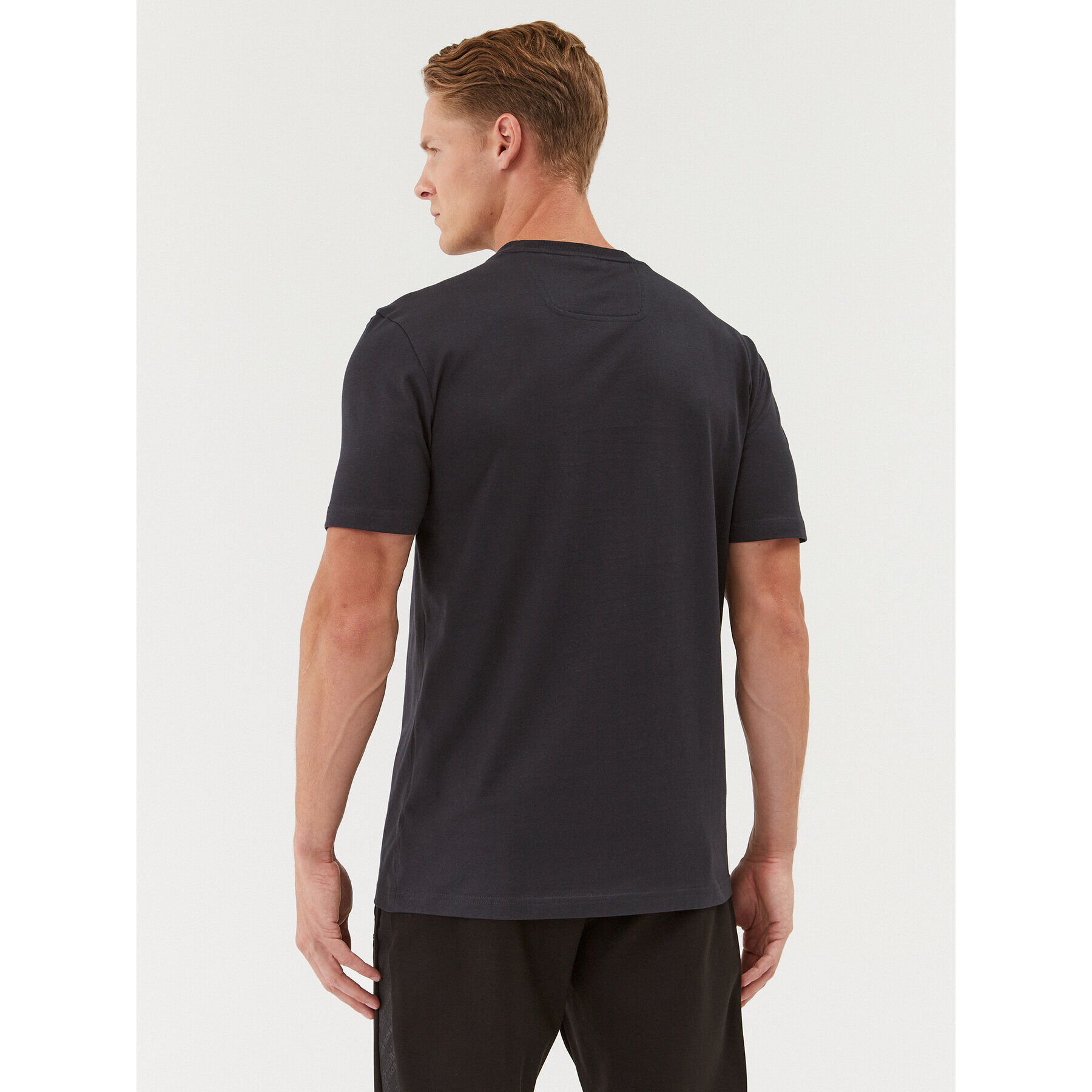 Boss Тишърт 50494783 Тъмносин Regular Fit - Pepit.bg