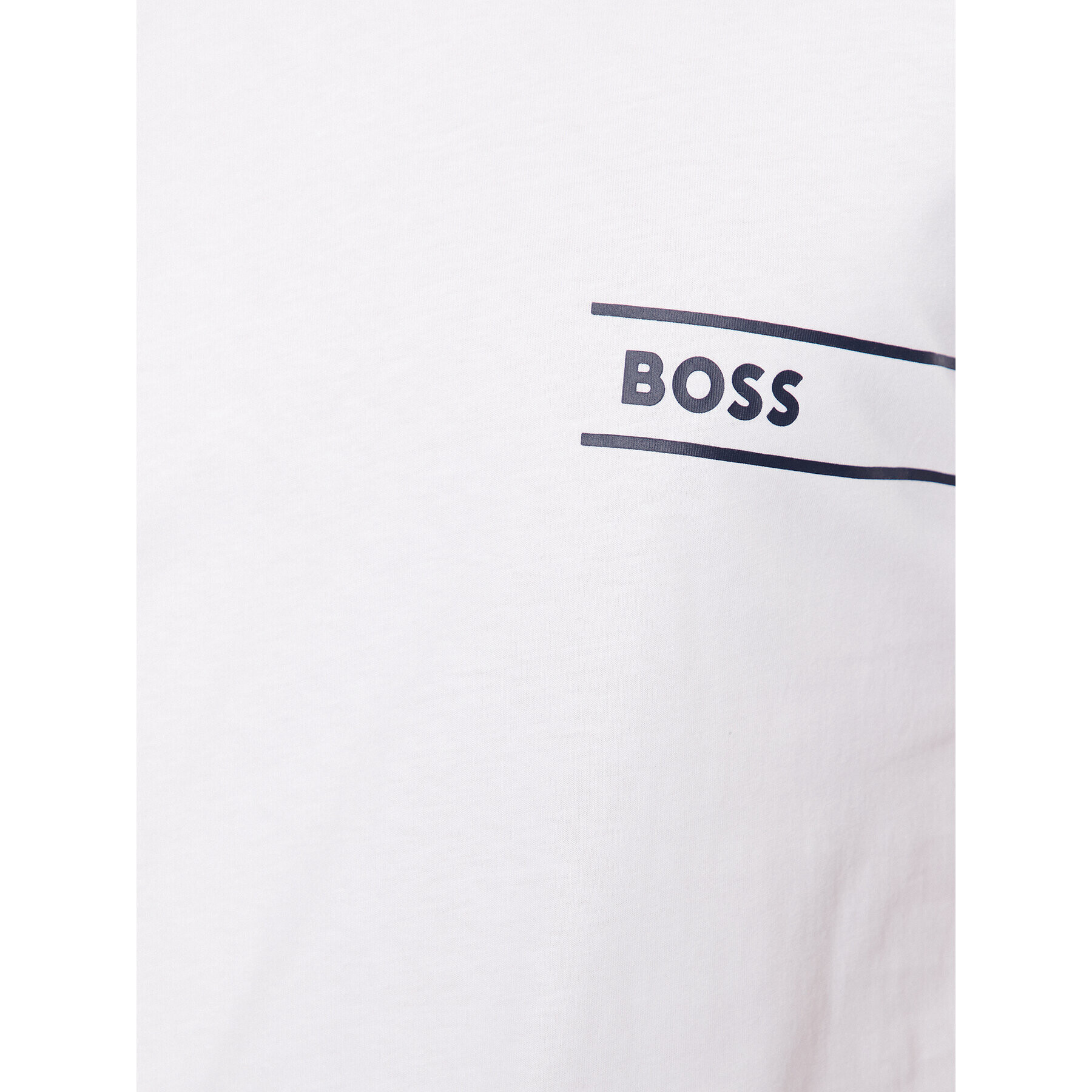 Boss Тишърт 50495484 Бял Regular Fit - Pepit.bg