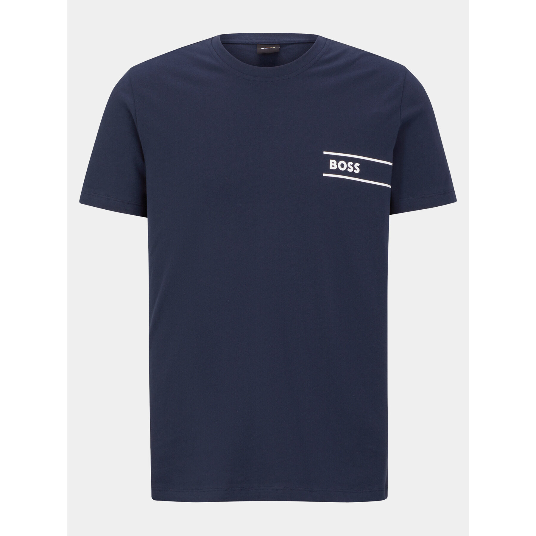 Boss Тишърт 50495484 Тъмносин Regular Fit - Pepit.bg