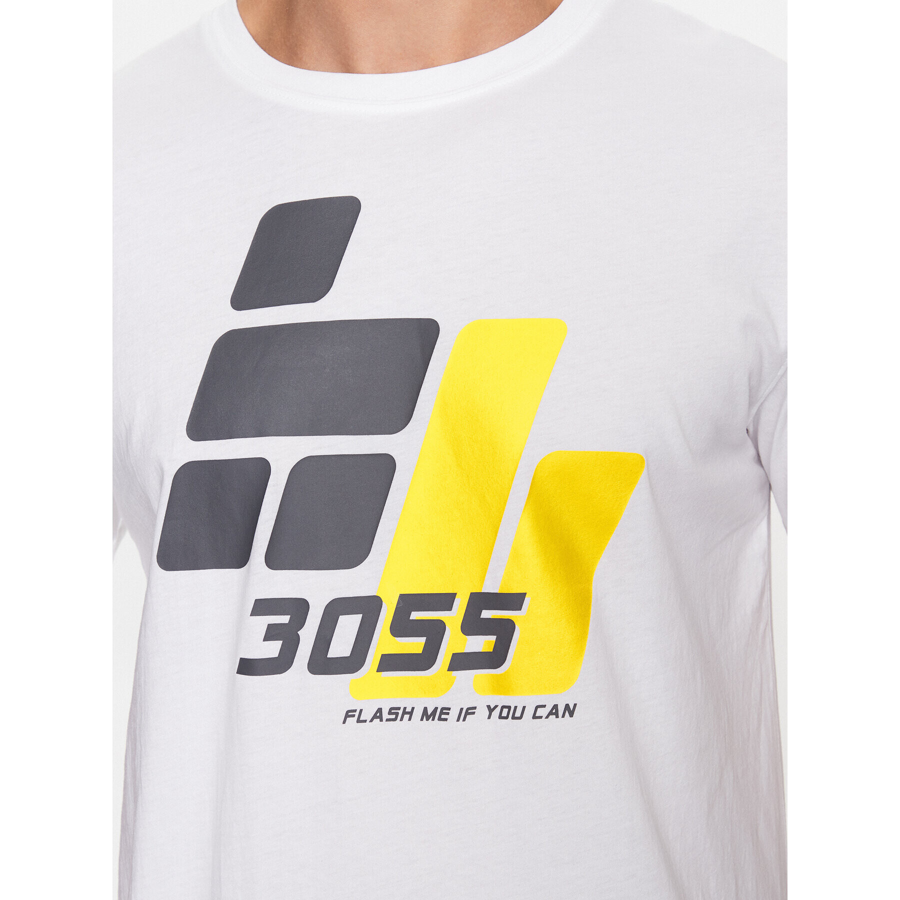 Boss Тишърт 50495700 Бял Regular Fit - Pepit.bg