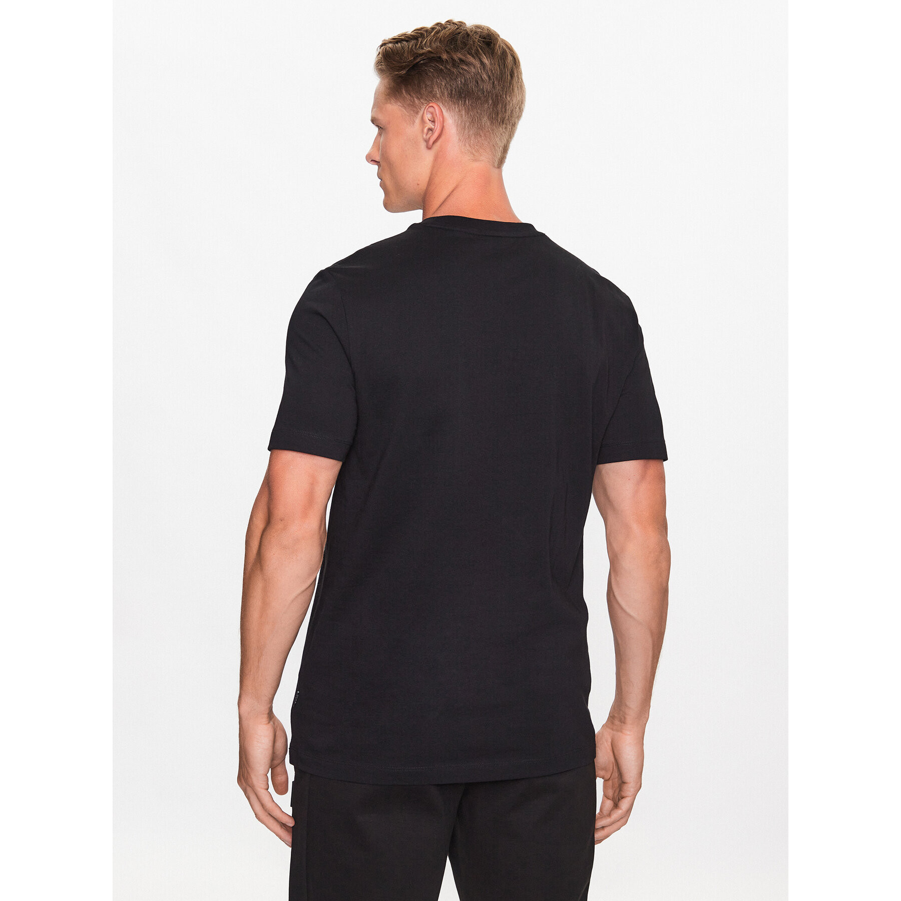 Boss Тишърт 50495735 Черен Regular Fit - Pepit.bg