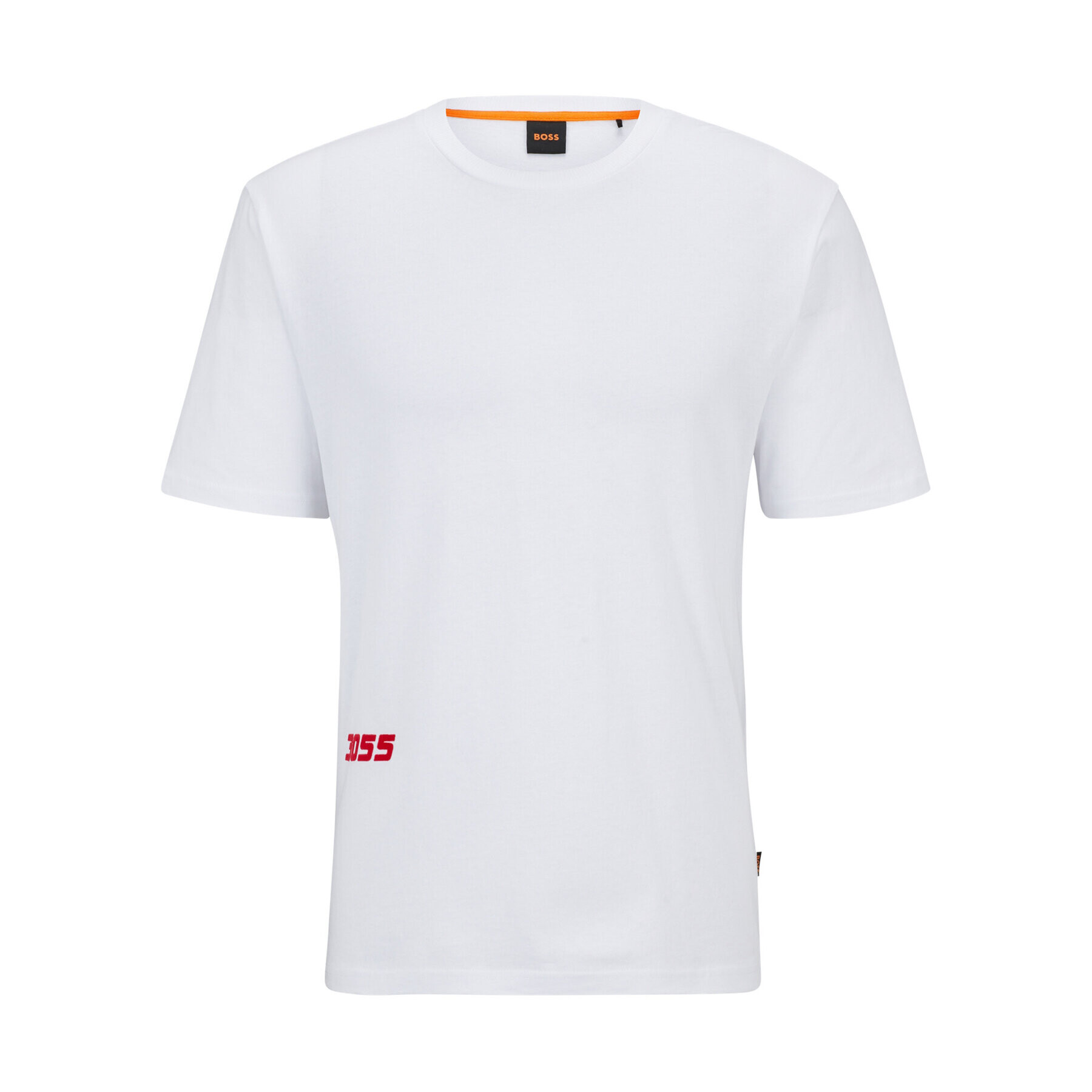Boss Тишърт 50495743 Бял Relaxed Fit - Pepit.bg