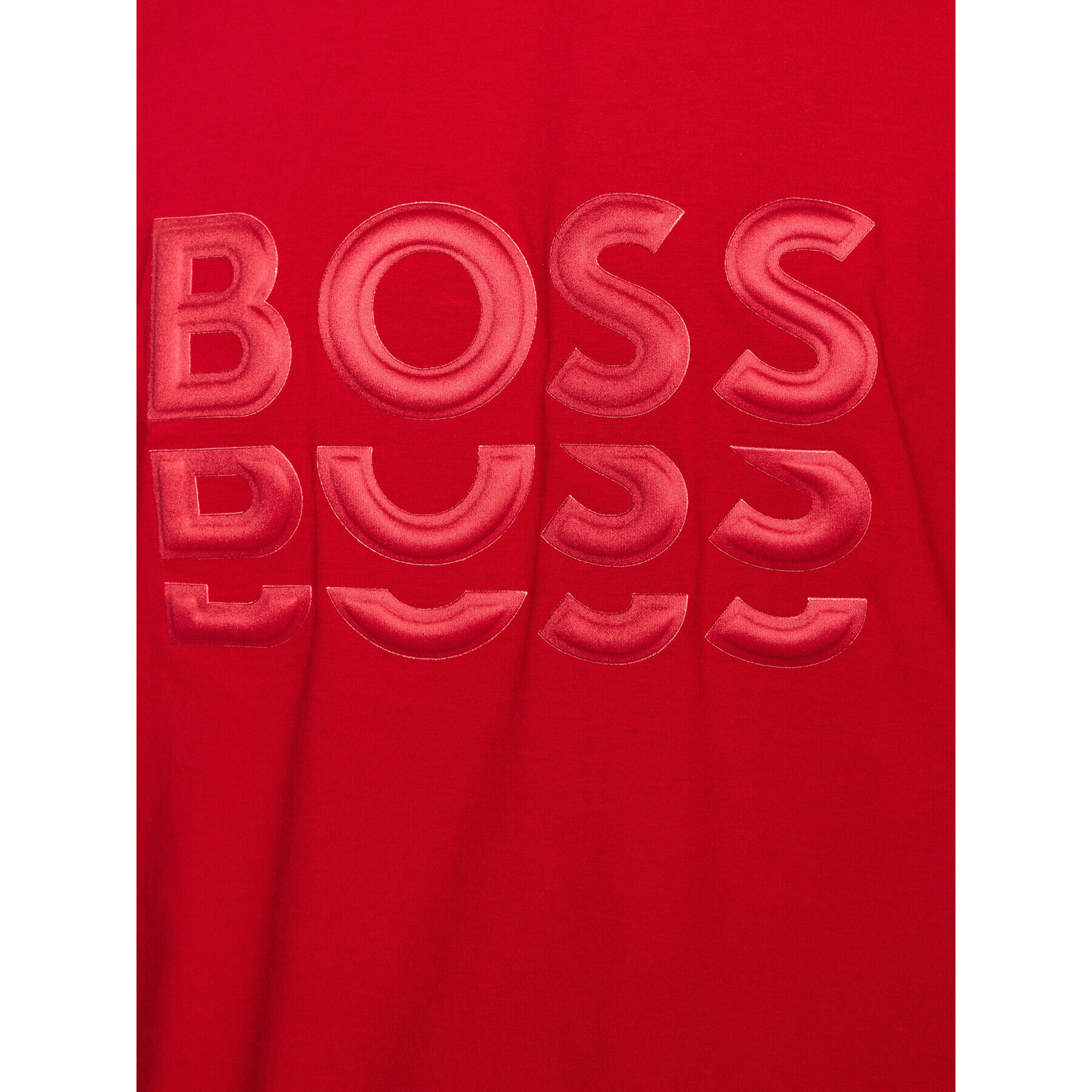 Boss Тишърт 50495876 Червен Regular Fit - Pepit.bg