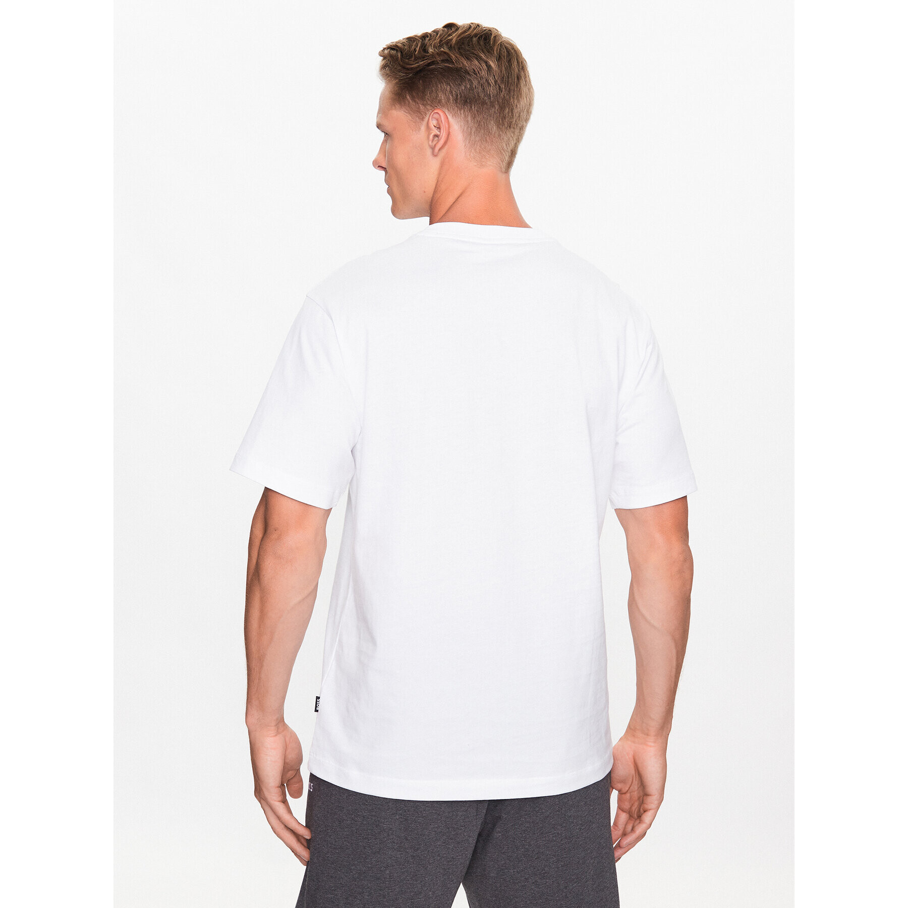 Boss Тишърт 50496223 Бял Regular Fit - Pepit.bg