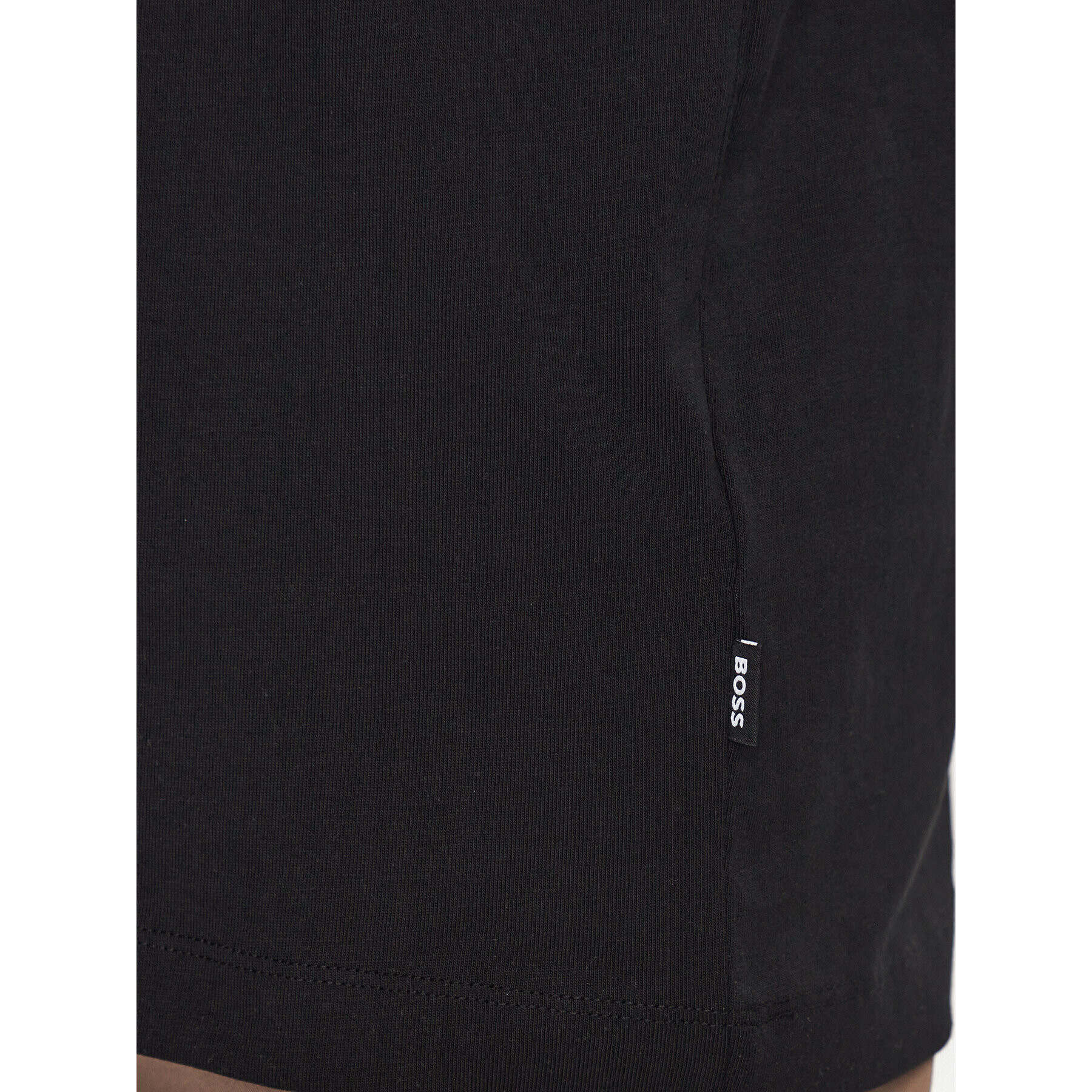Boss Тишърт 50496223 Черен Regular Fit - Pepit.bg